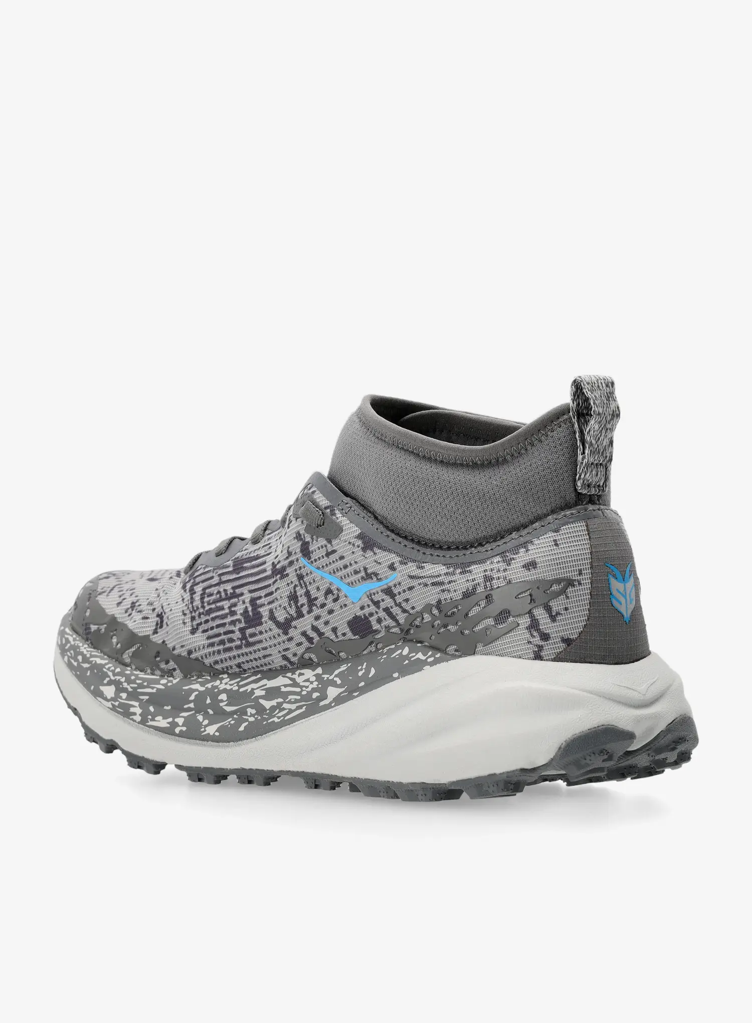 Trailové boty Hoka Speedgoat 6 Mid GTX - satellite grey/stardust
