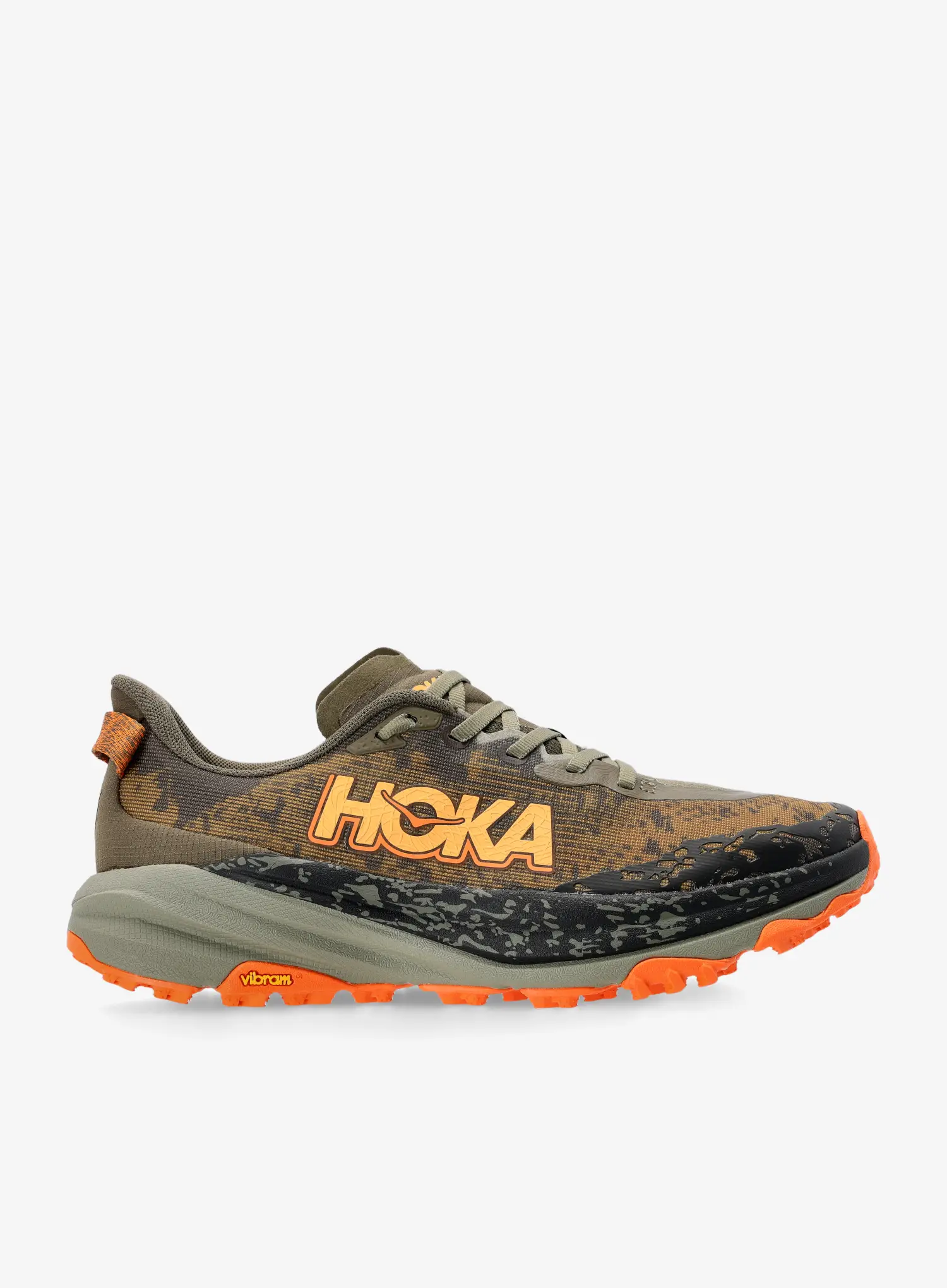 Trailové boty Hoka Speedgoat 6 - antique olive/squash