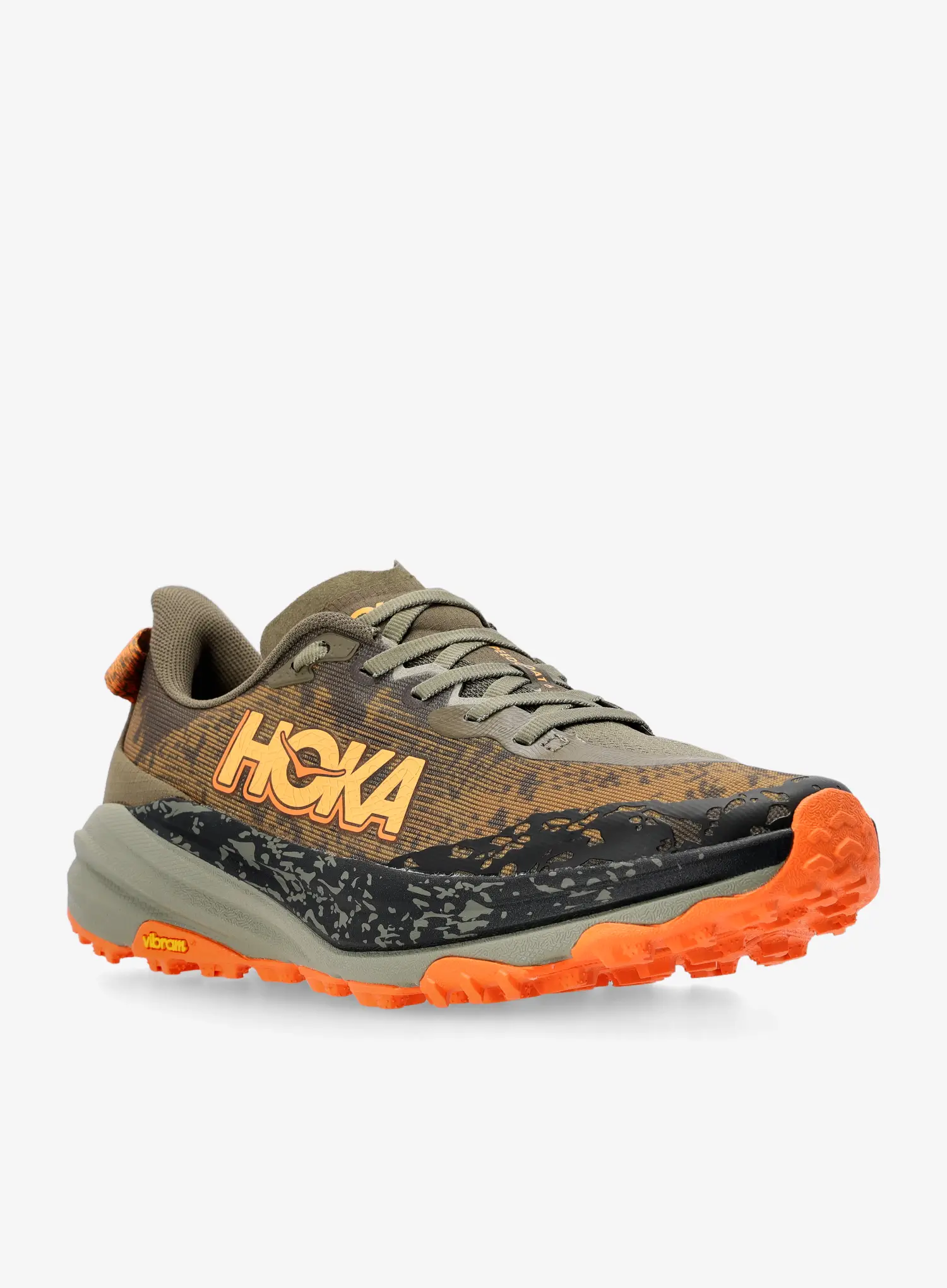 Trailové boty Hoka Speedgoat 6 - antique olive/squash