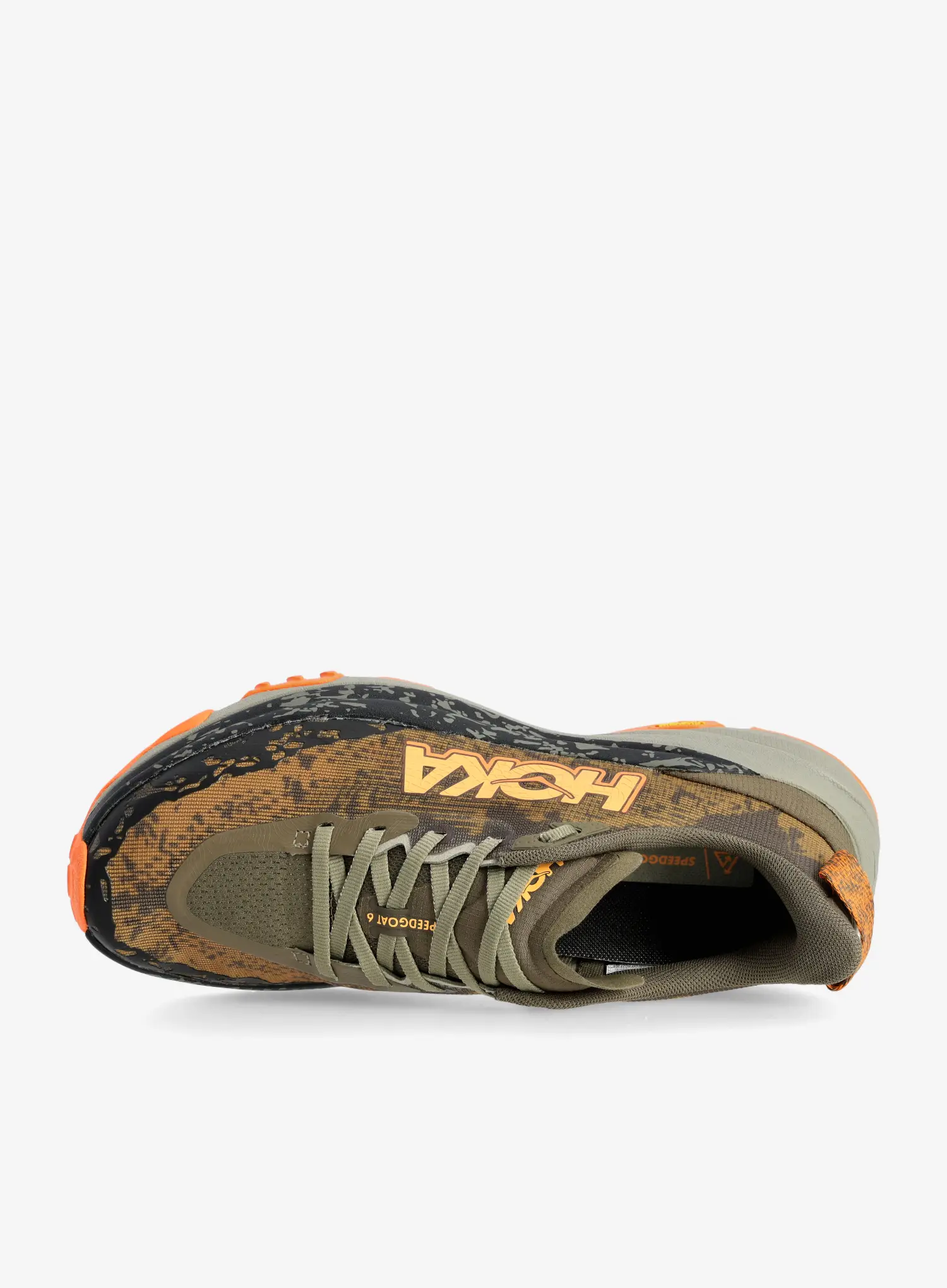 Trailové boty Hoka Speedgoat 6 - antique olive/squash