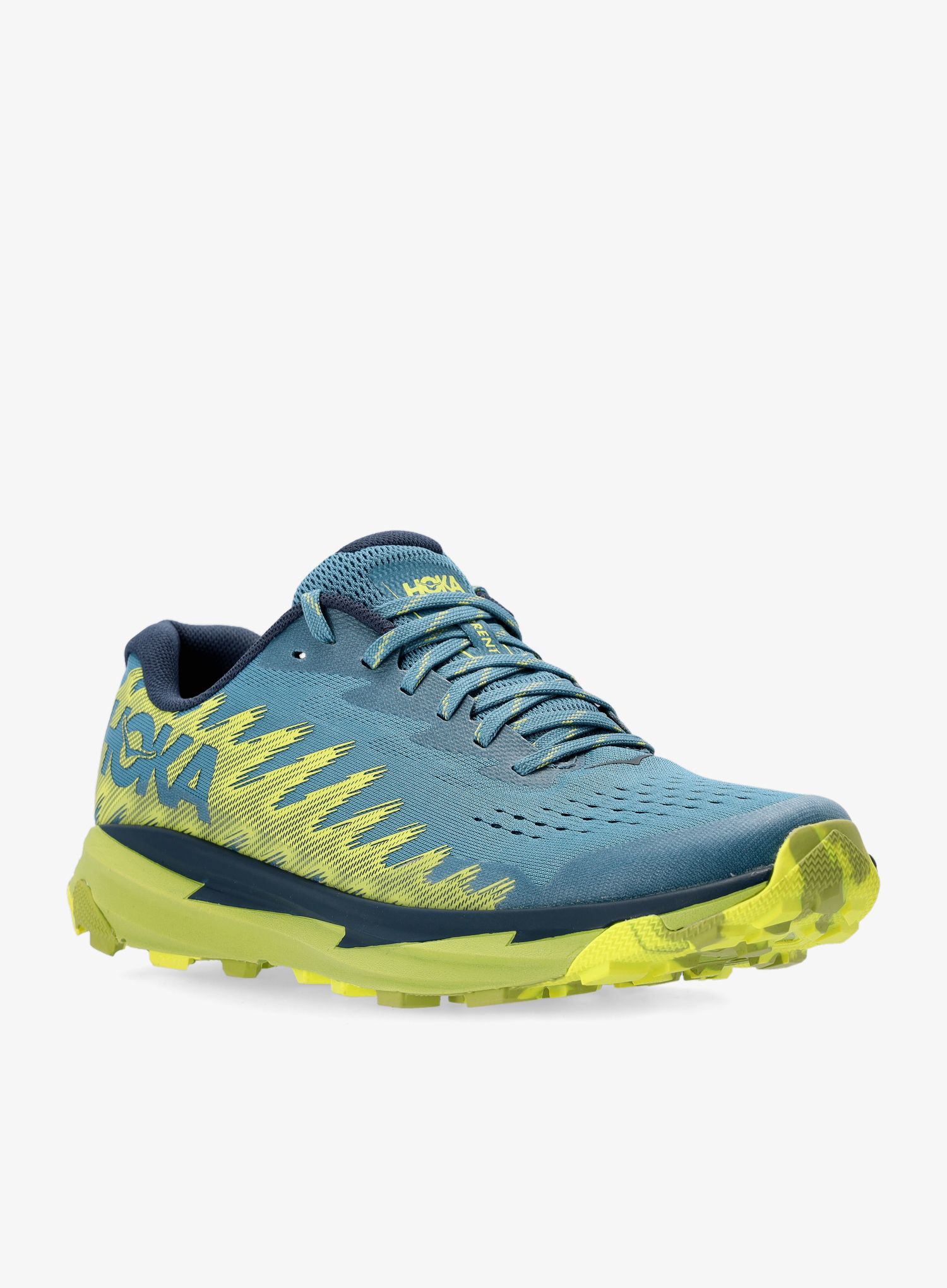 Trailové boty Hoka Torrent 3 - bluesteel/dark citron
