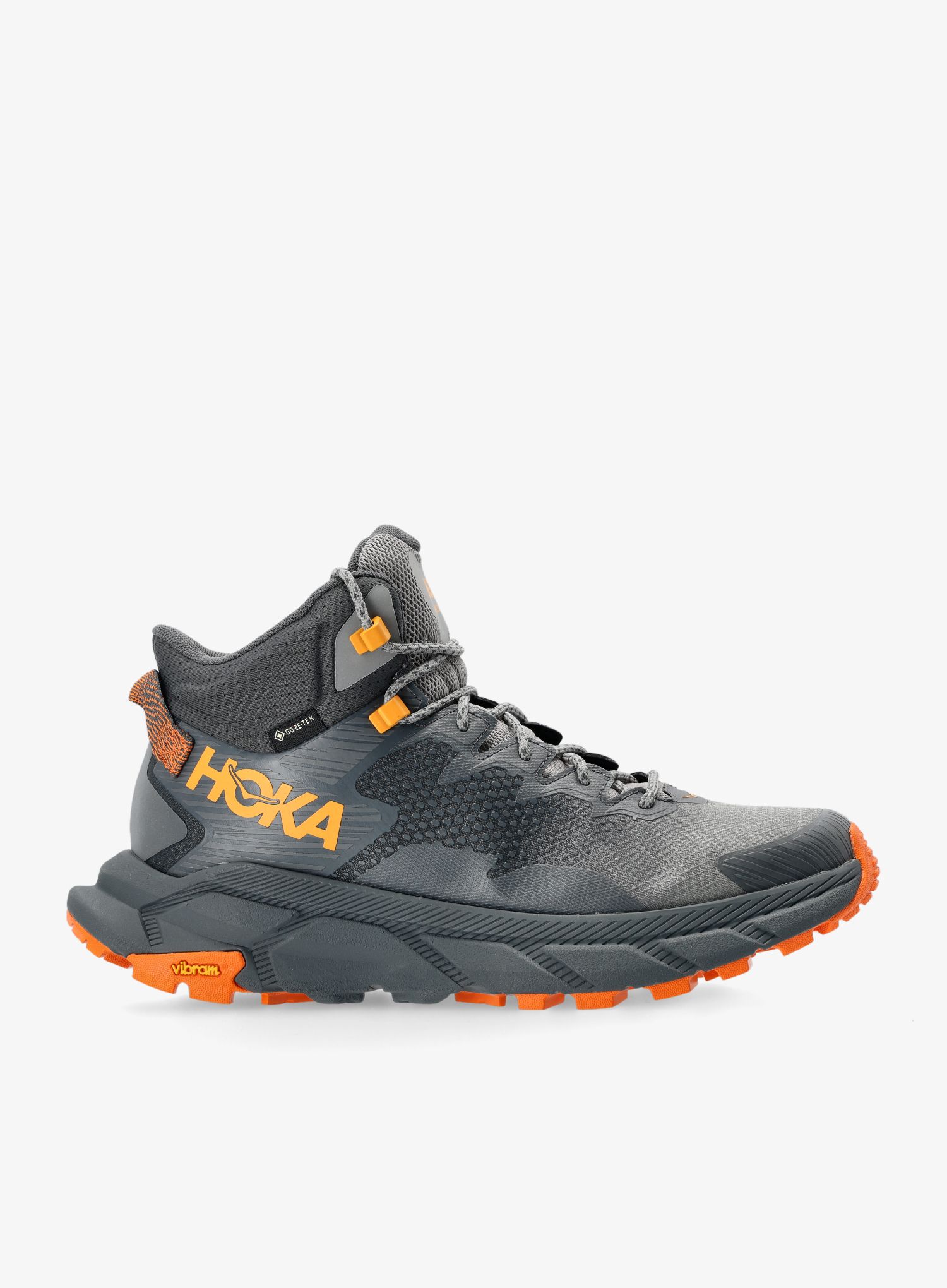 Turistické boty Hoka Trail Code GTX - castleroc/orange
