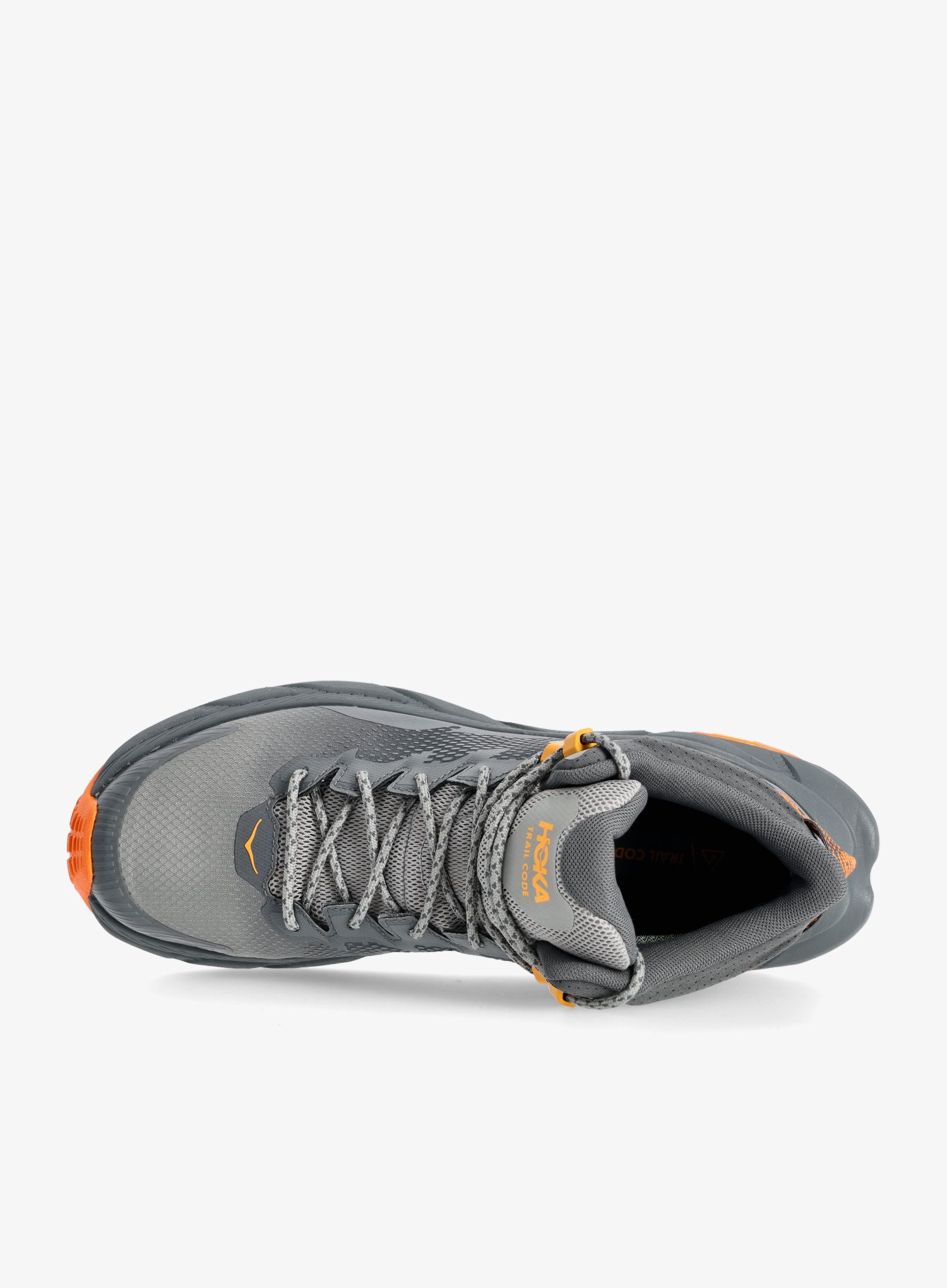 Turistické boty Hoka Trail Code GTX - castleroc/orange