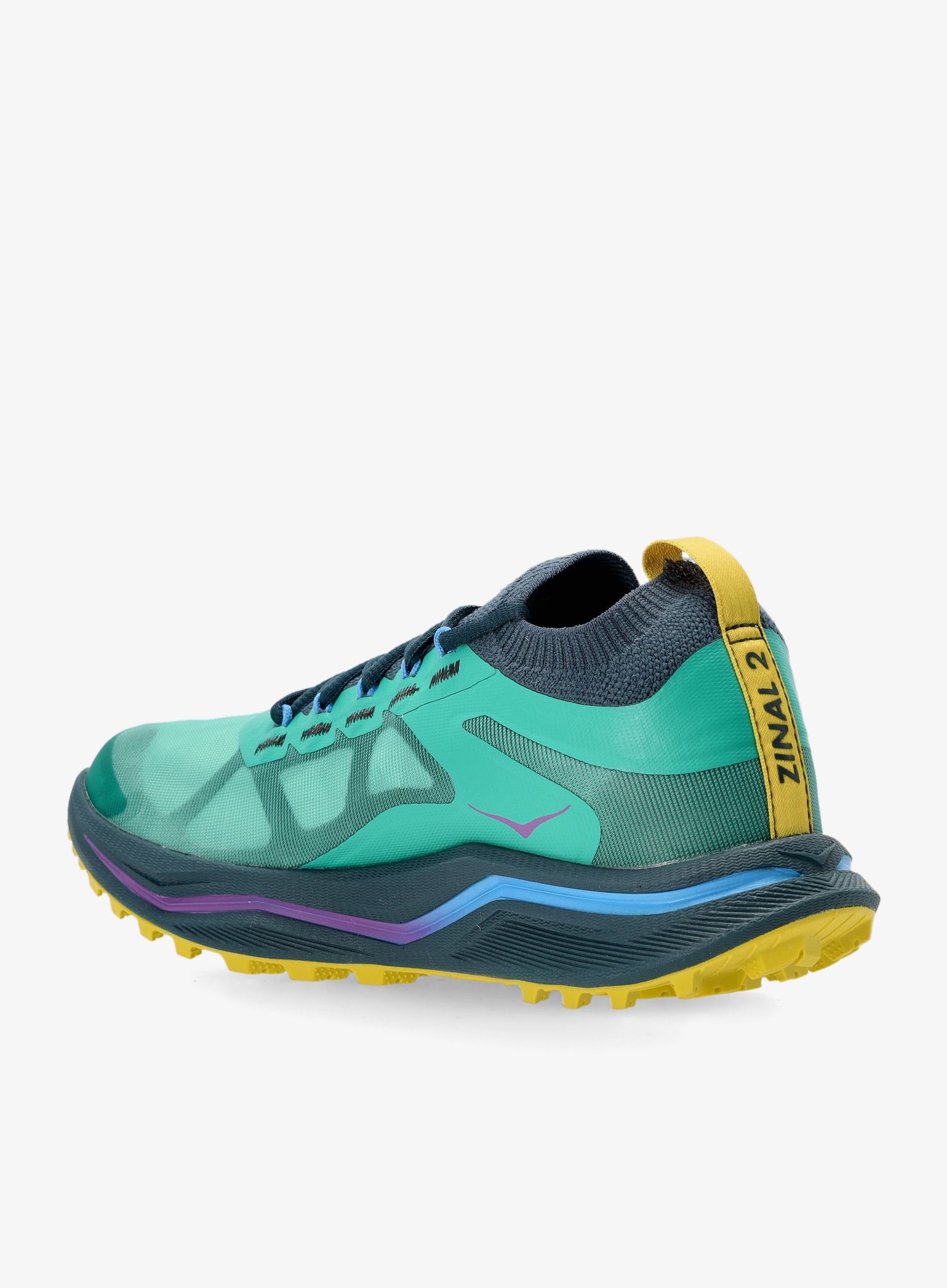 Dámské trailové boty Hoka Zinal 2 - tech green/strata