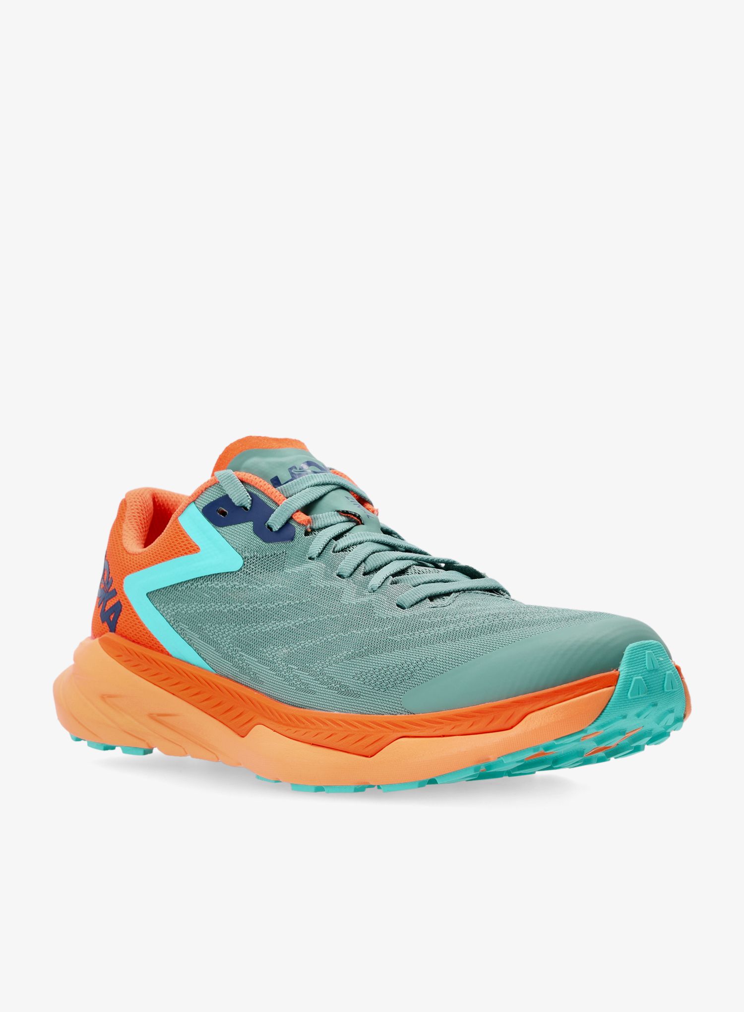 Trailové boty Hoka Zinal - trellis/vibrant orange