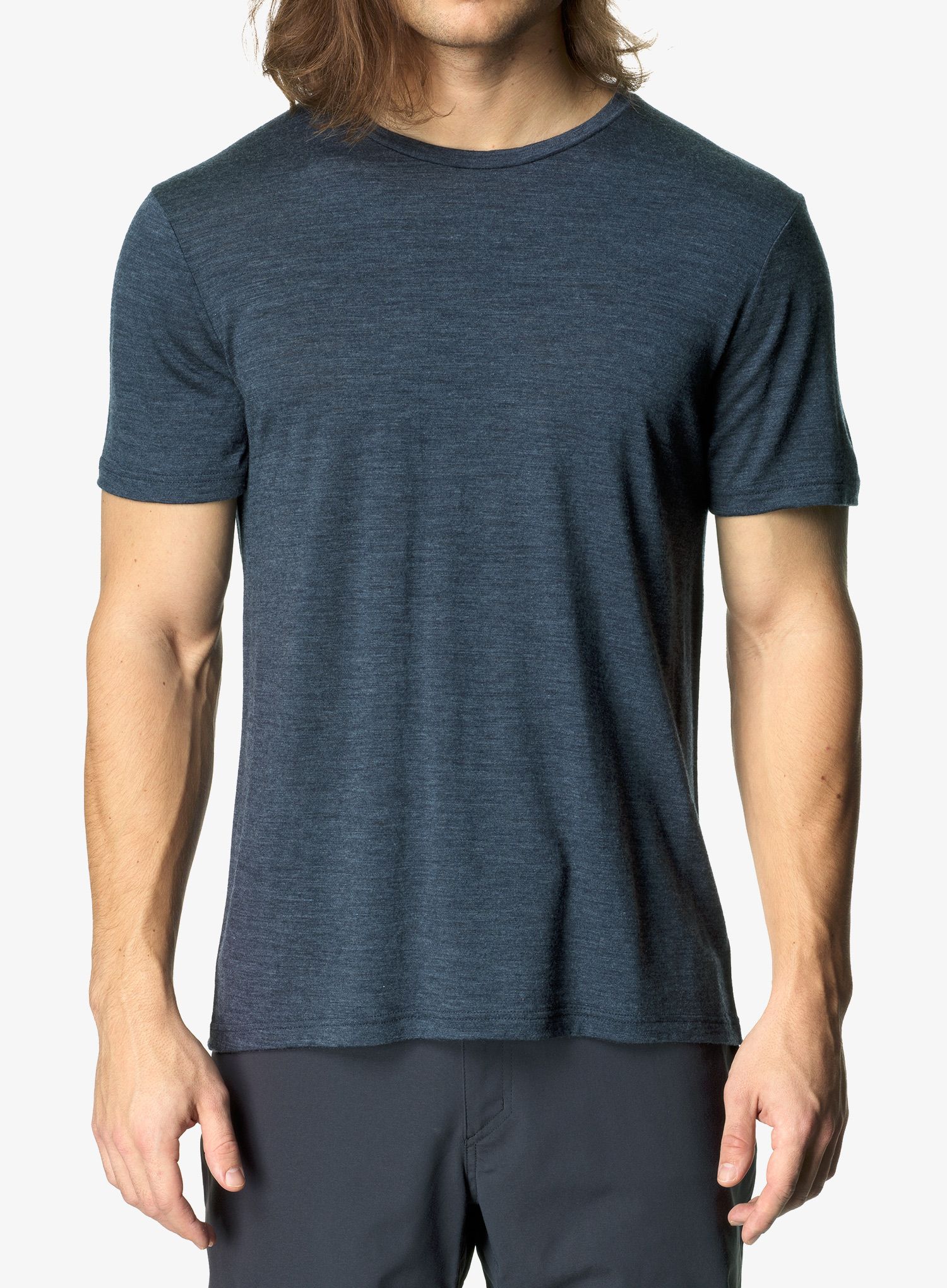 Merino triko Houdini Activist Tee - deep sea blue