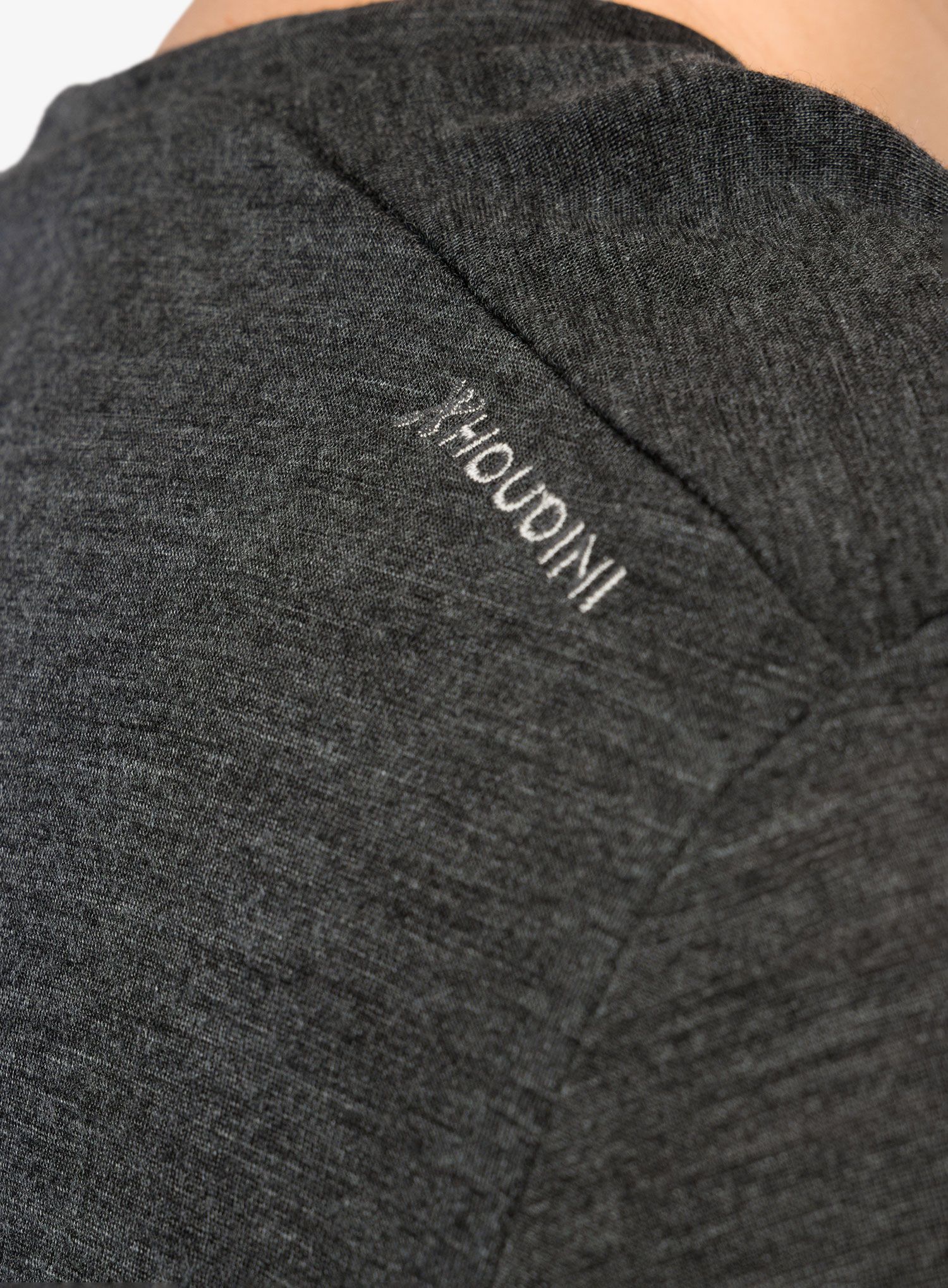 Merino triko pánské Houdini Activist Tee - true black