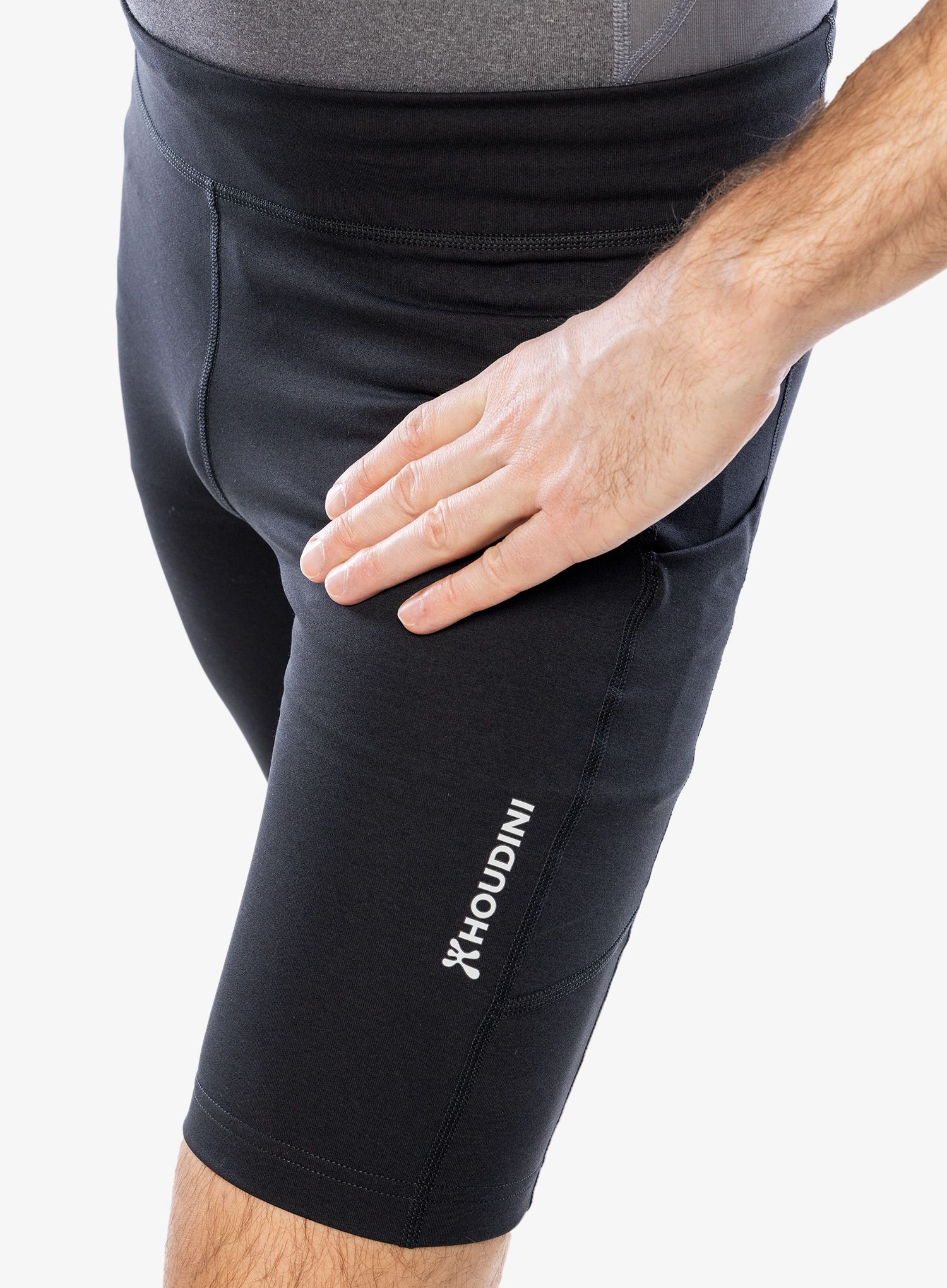 Sportovní kraťasy Houdini Adventure Short Tights - true black