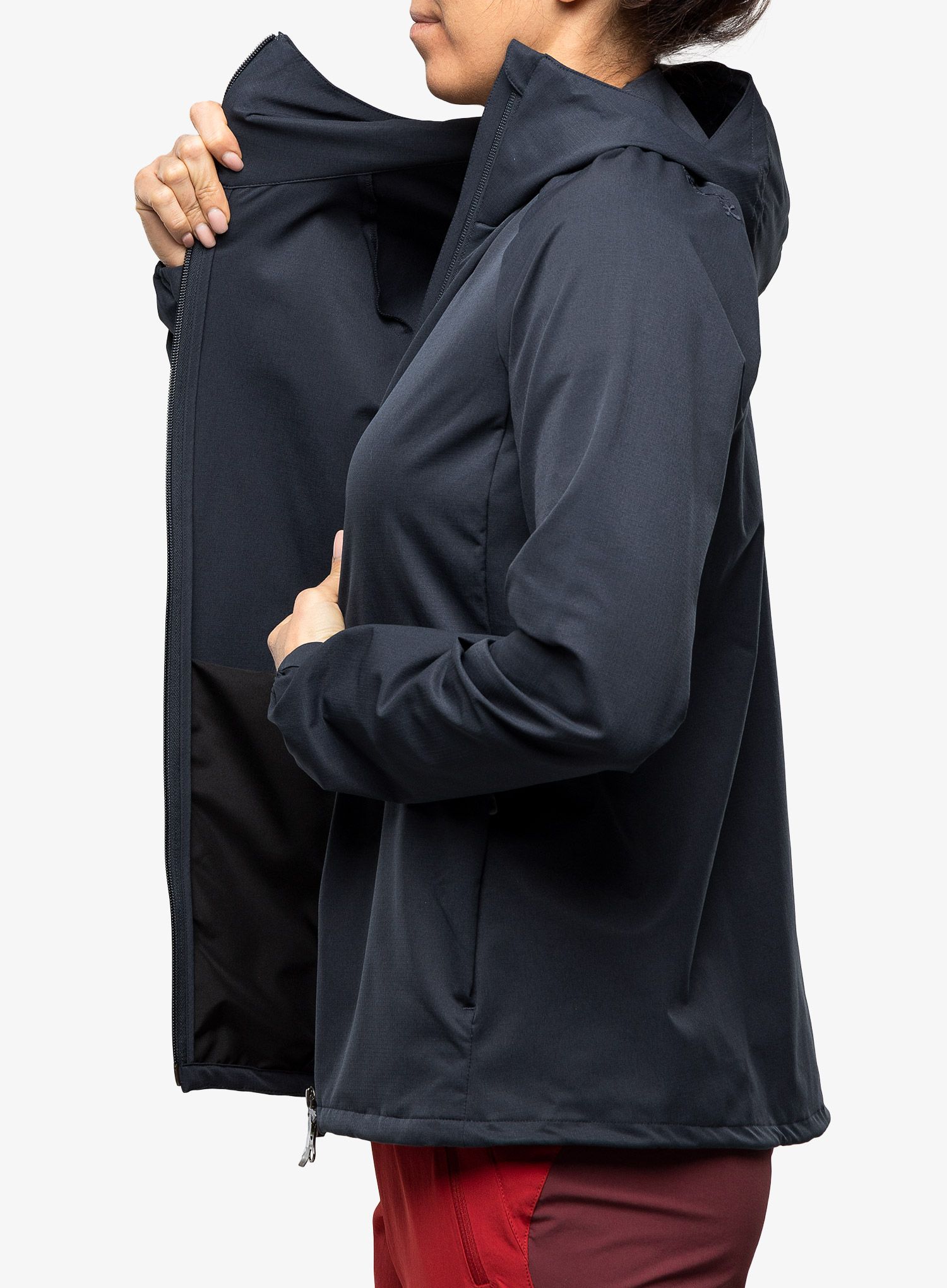 Softshellová bunda dámská Houdini Daybreak Jacket - blue illusion