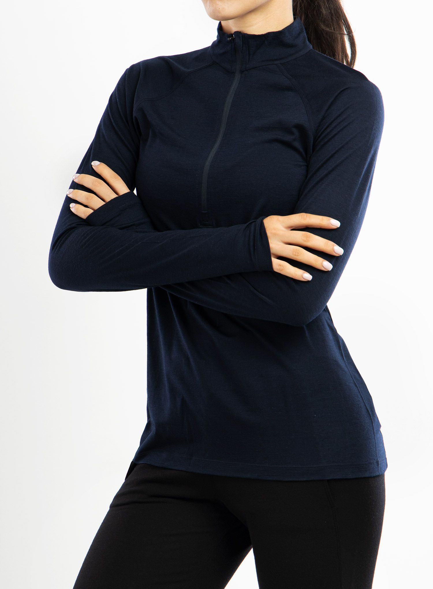 Dámská funkční mikina Houdini Desoli Light Half Zip - blue