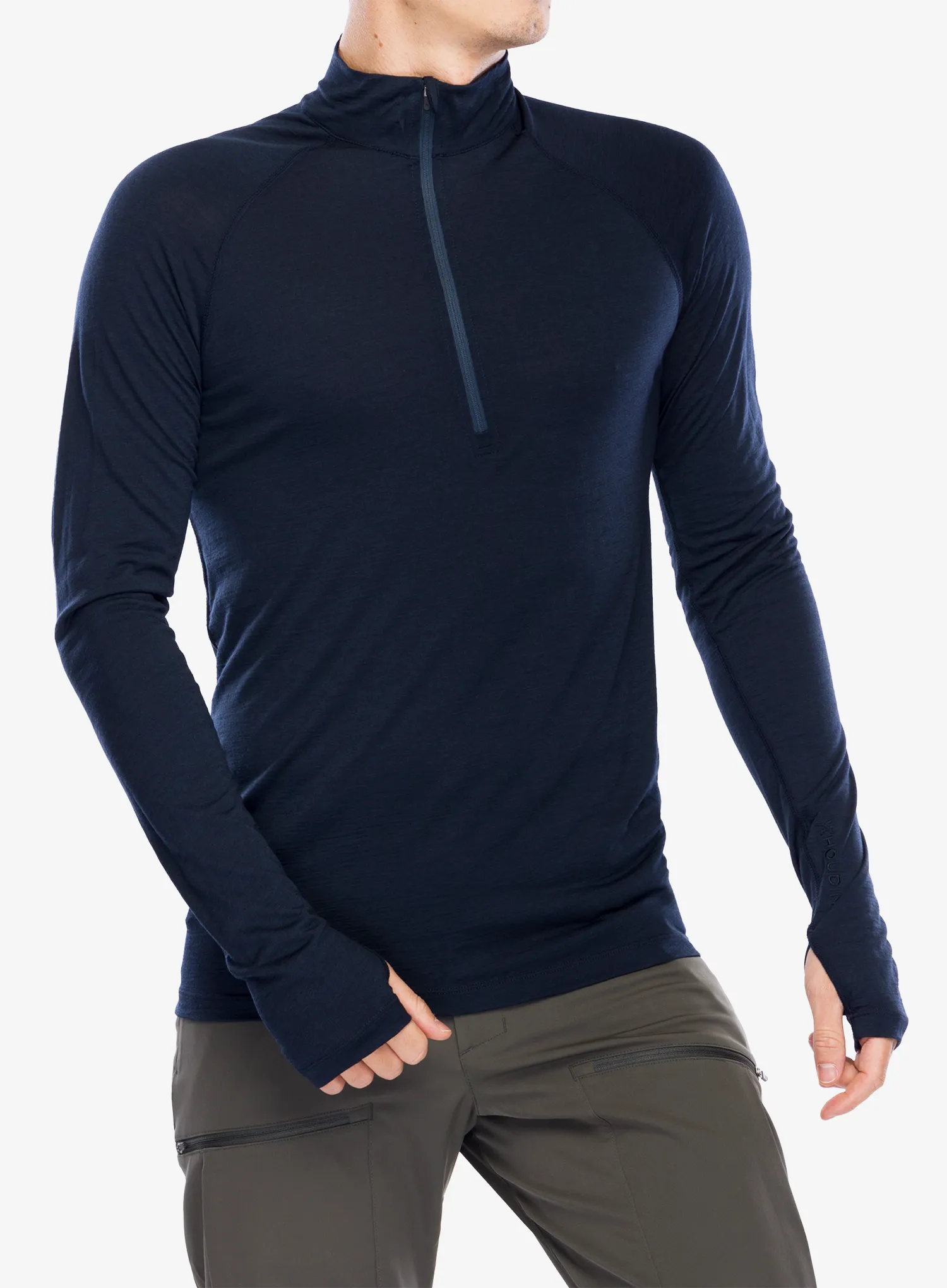 Funkční mikina Houdini Desoli Light Half Zip - blue illusion