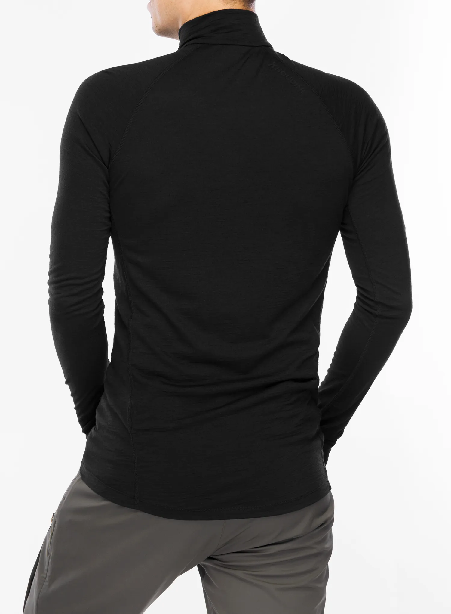 Funkční mikina Houdini Desoli Light Half Zip - true black