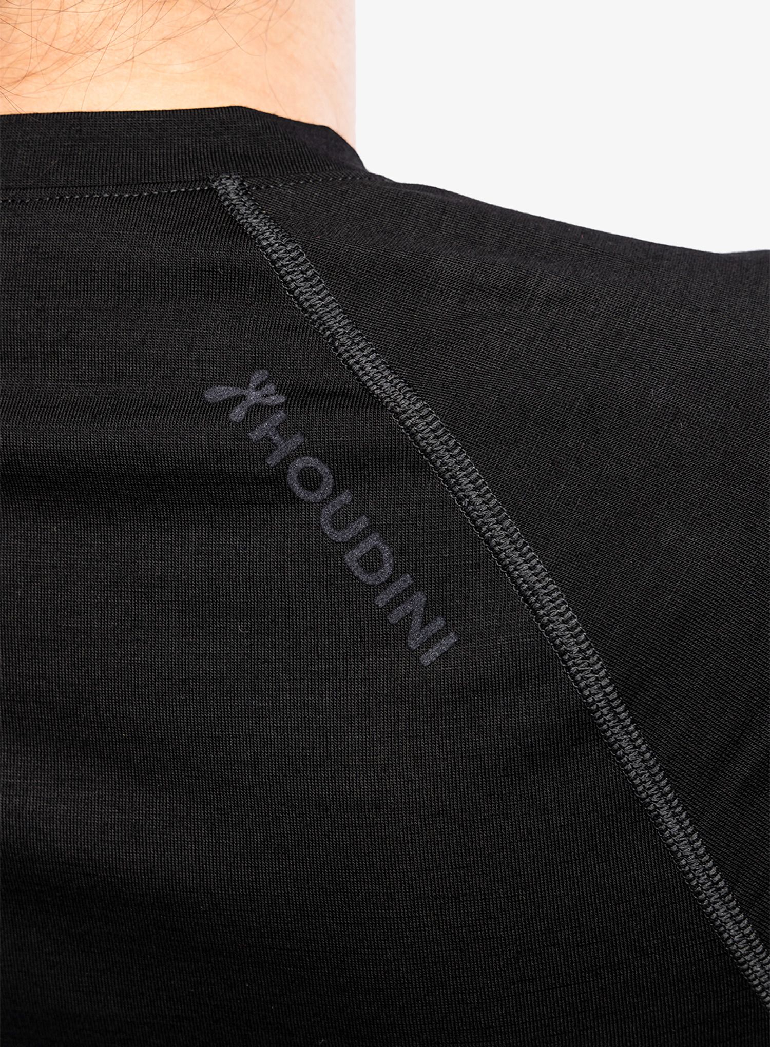 Dámská funkční mikina Houdini Desoli Mid Crew - true black