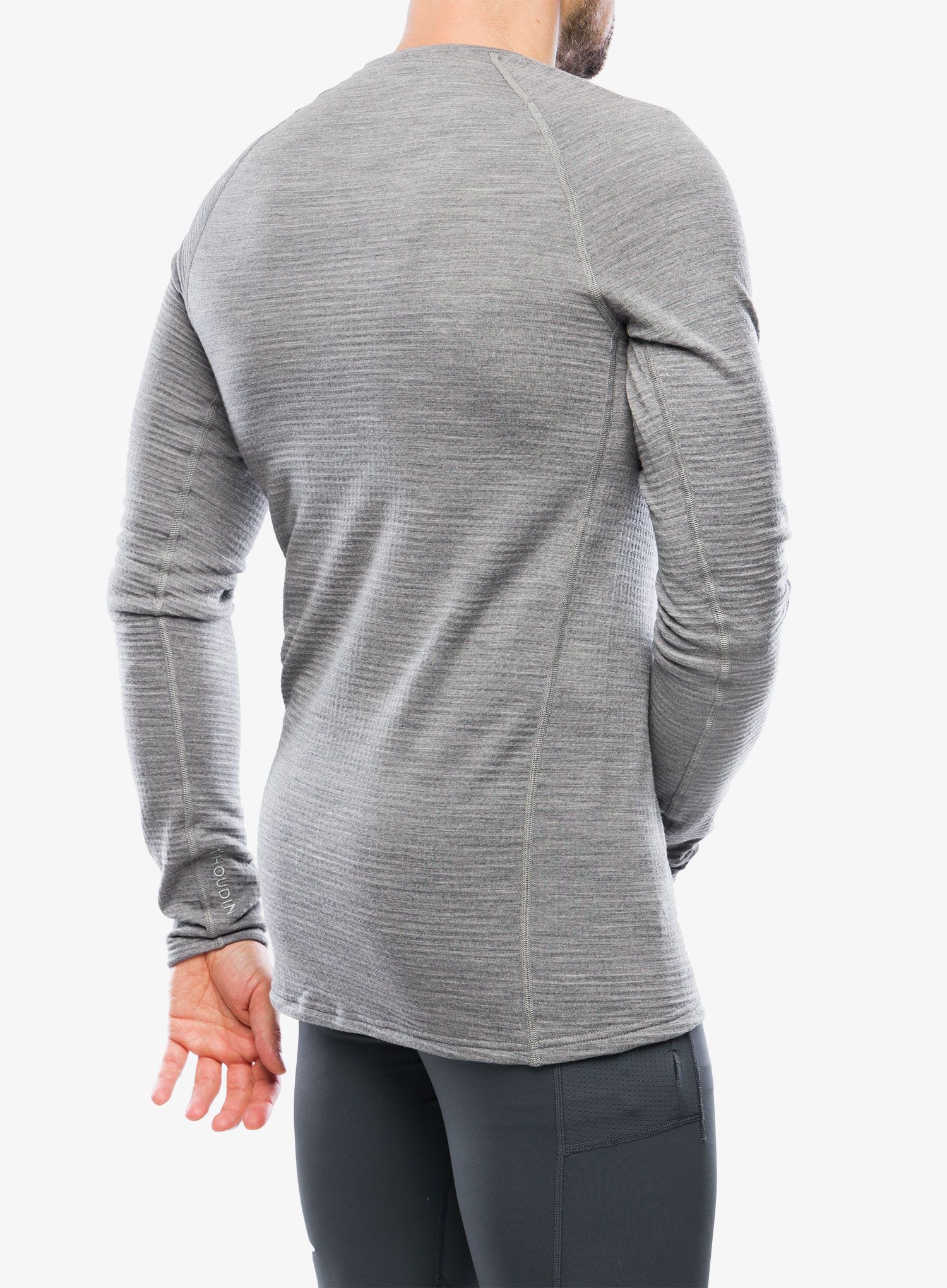 Funkční mikina Houdini Desoli Thermal Crew - college grey