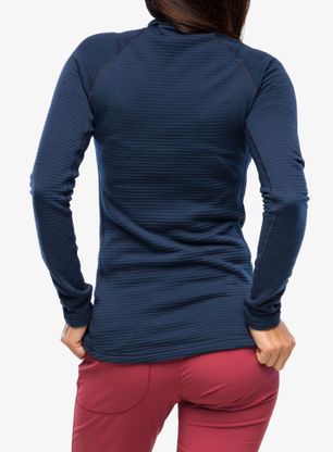 Funkční mikina dámská Houdini Desoli Thermal Half Zip - blue illusion