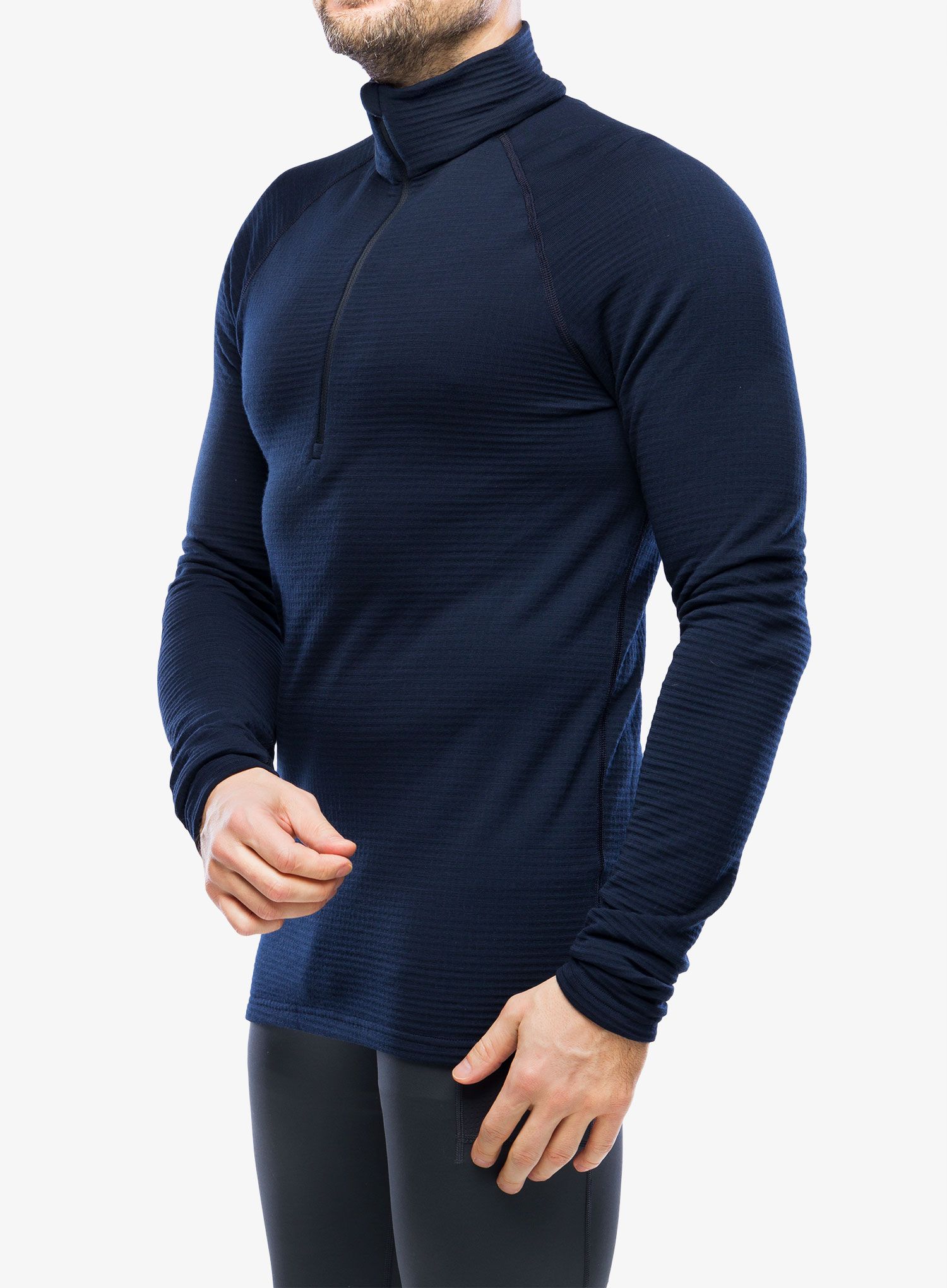 Funkční mikina Houdini Desoli Thermal Half Zip - blue illusion