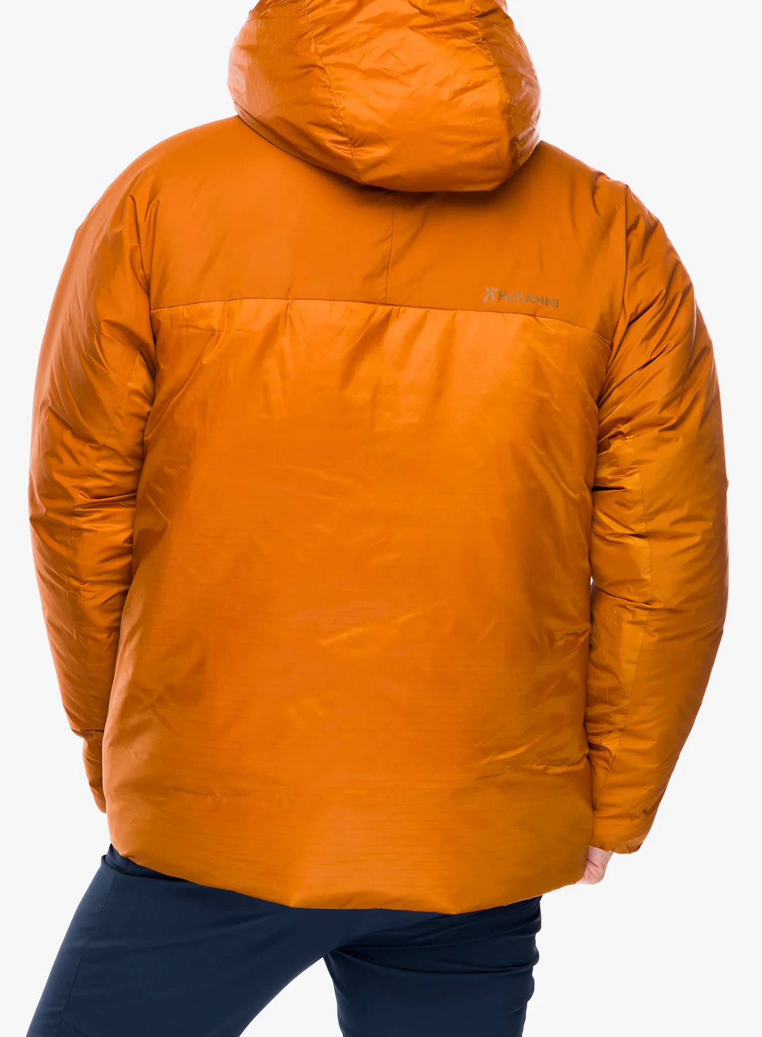 Zateplená bunda Houdini Double Dunfri - rust brown