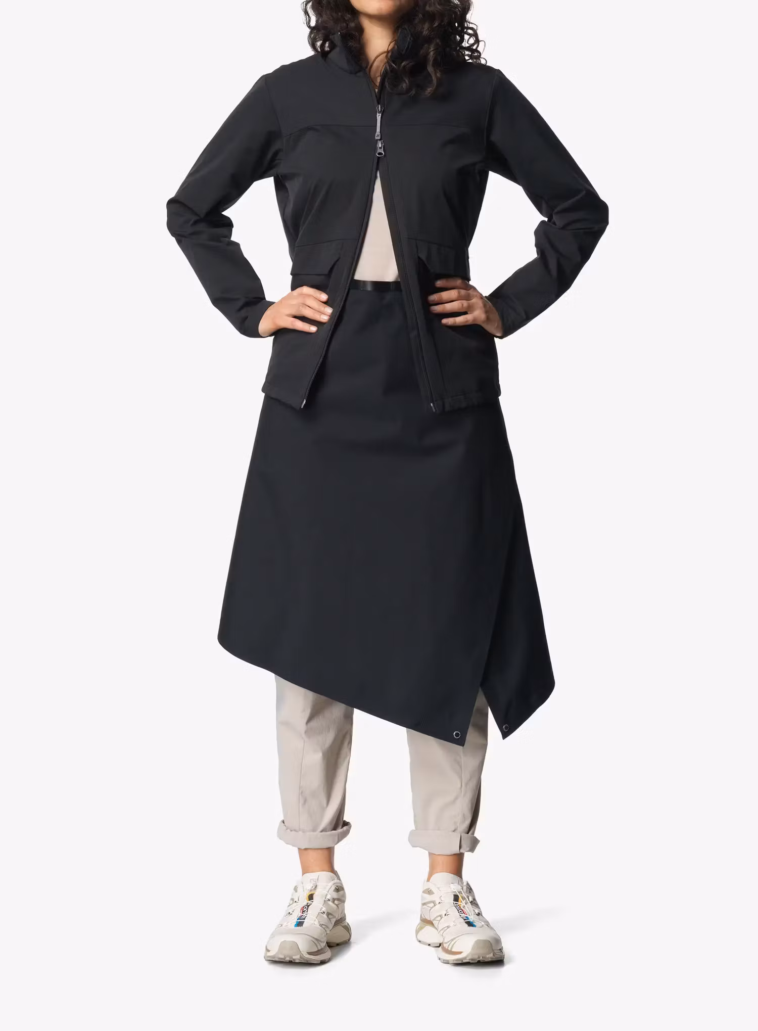 Softshellová bunda dámská Houdini Go Jacket - true black