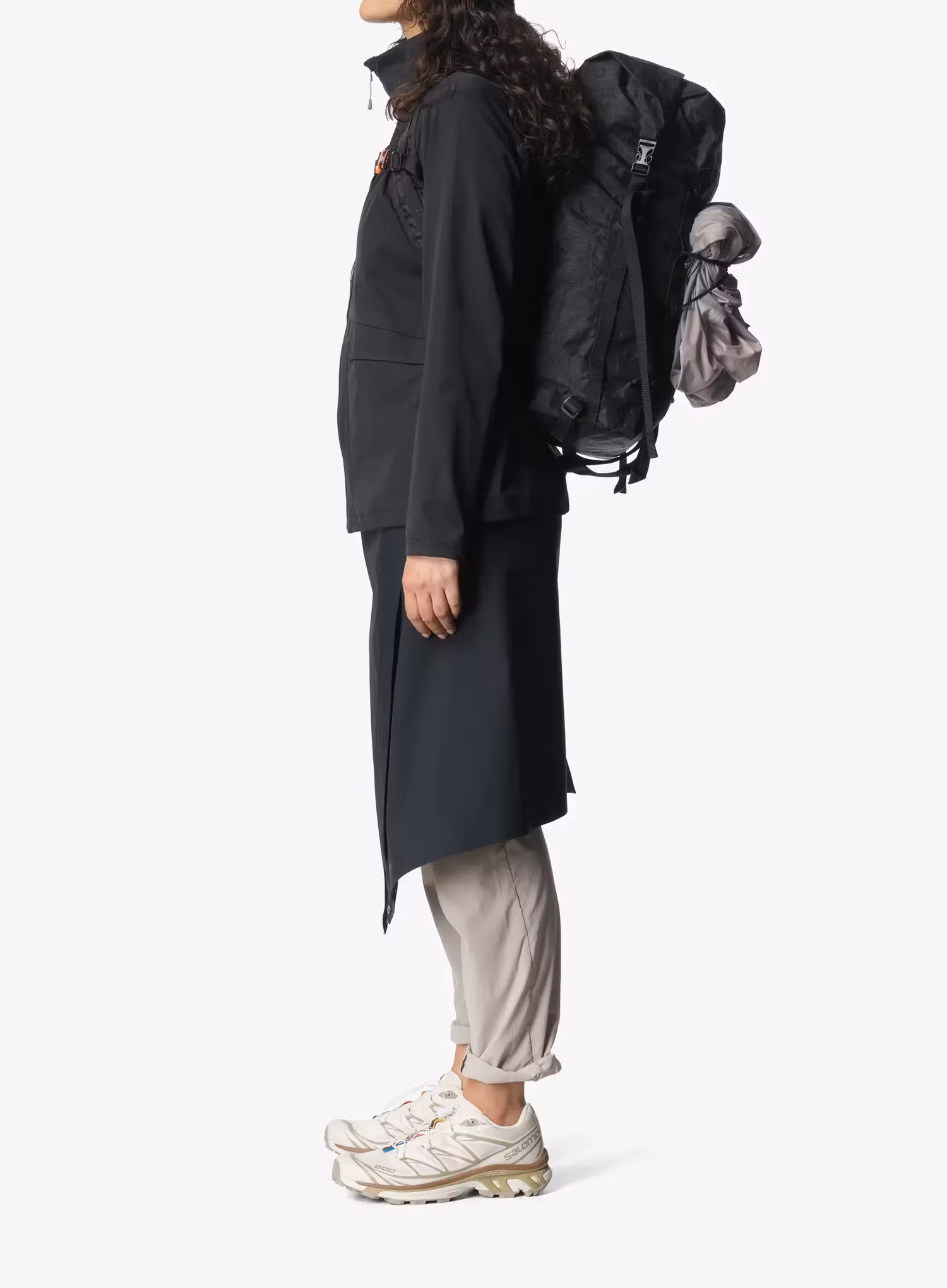 Softshellová bunda dámská Houdini Go Jacket - true black