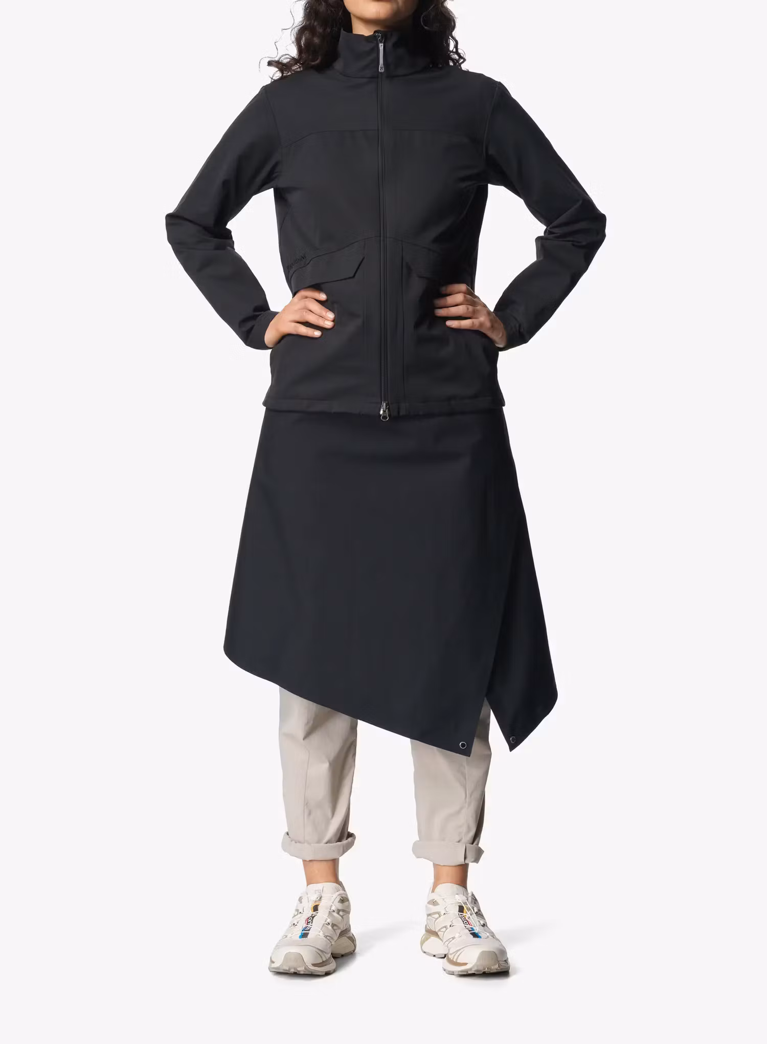 Softshellová bunda dámská Houdini Go Jacket - true black