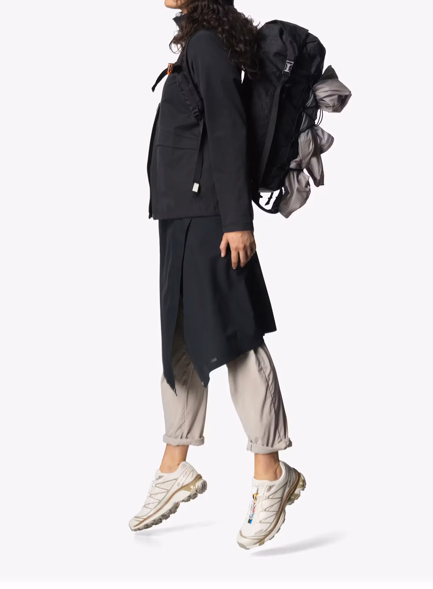 Softshellová bunda dámská Houdini Go Jacket - true black