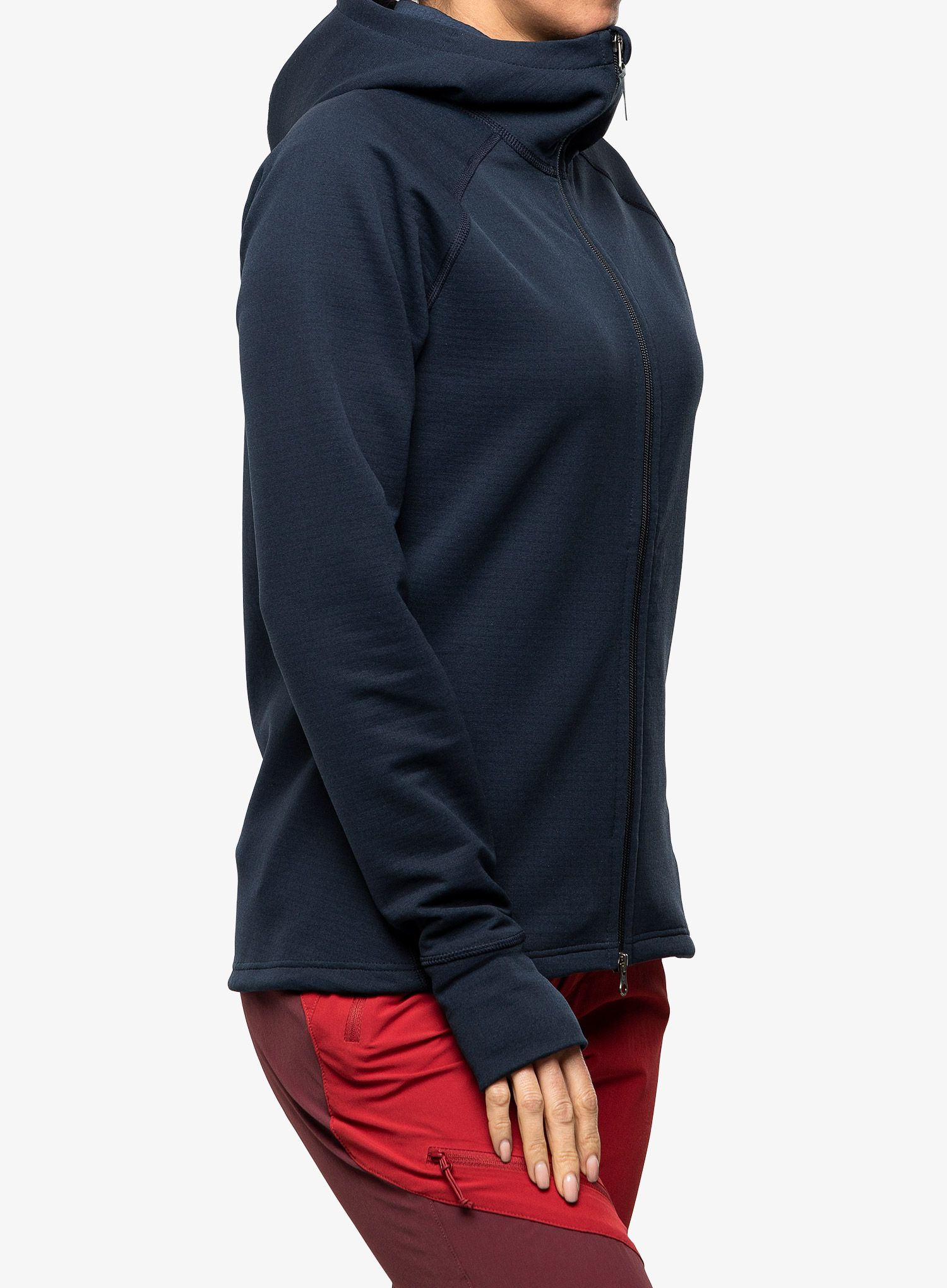 Fleece mikina dámská Houdini Mono Air Houdi - blue illusion