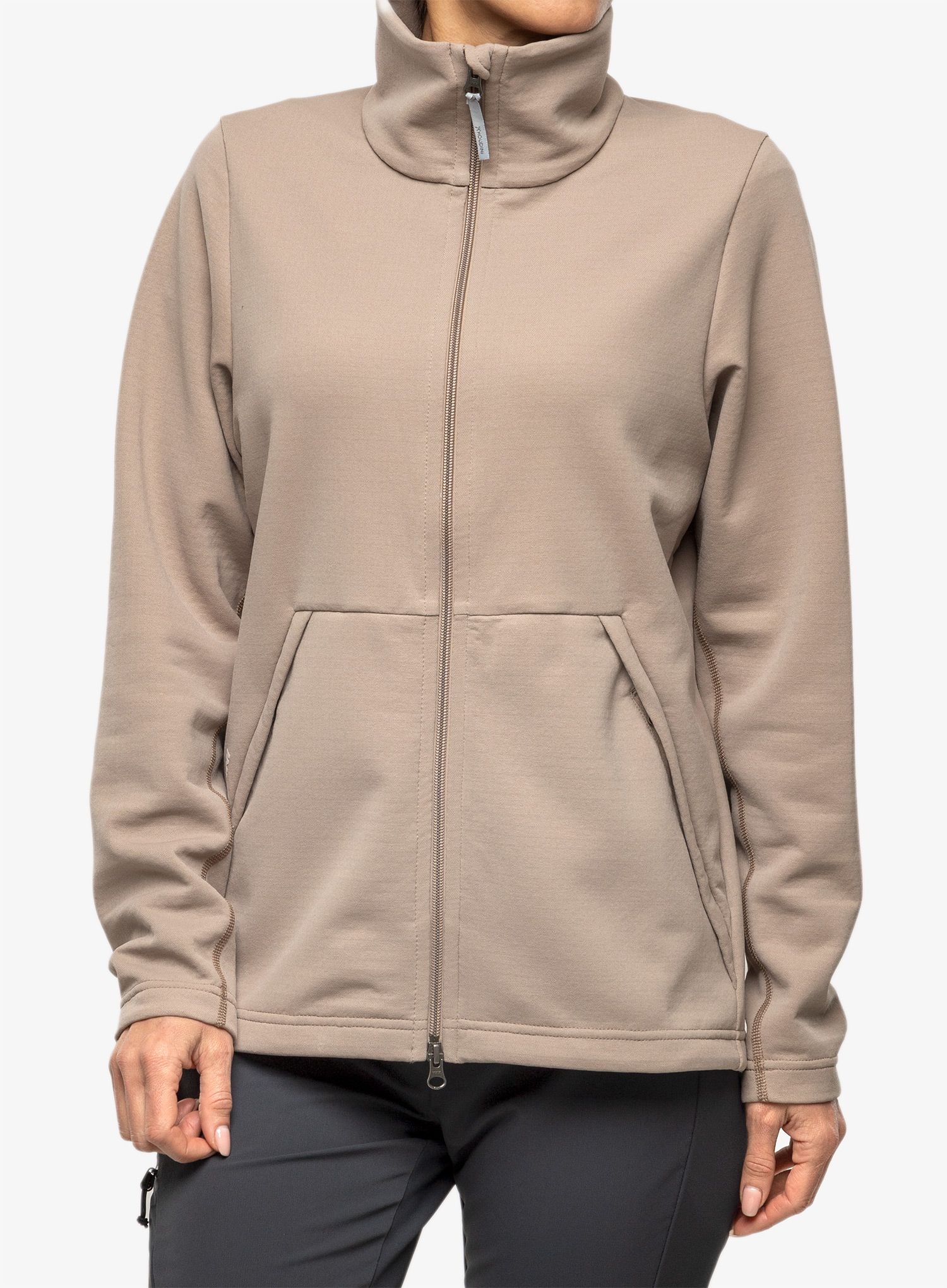 Mikina dámská bez kapuce Houdini Mono Air Jacket - misty beach