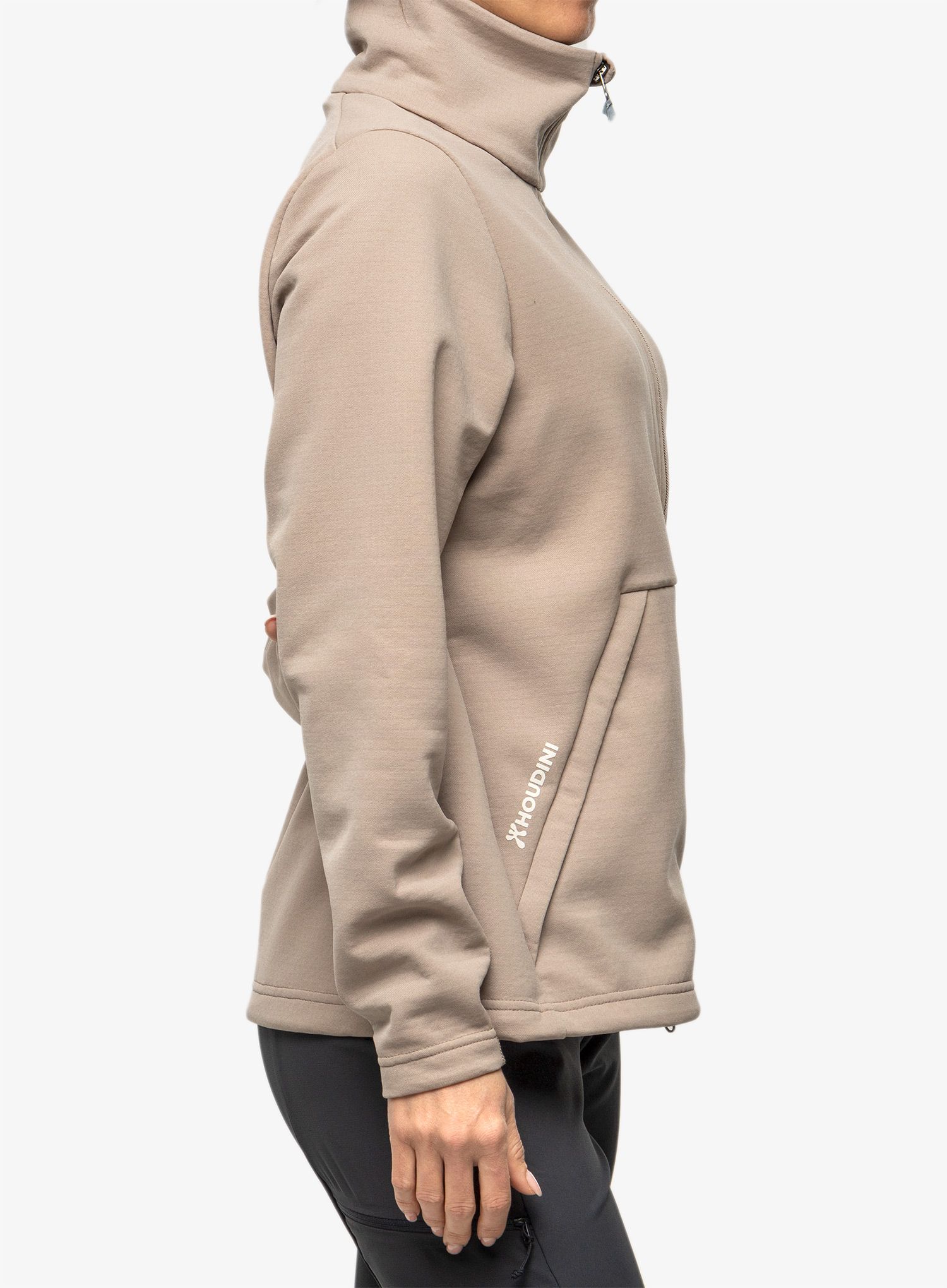 Mikina dámská bez kapuce Houdini Mono Air Jacket - misty beach