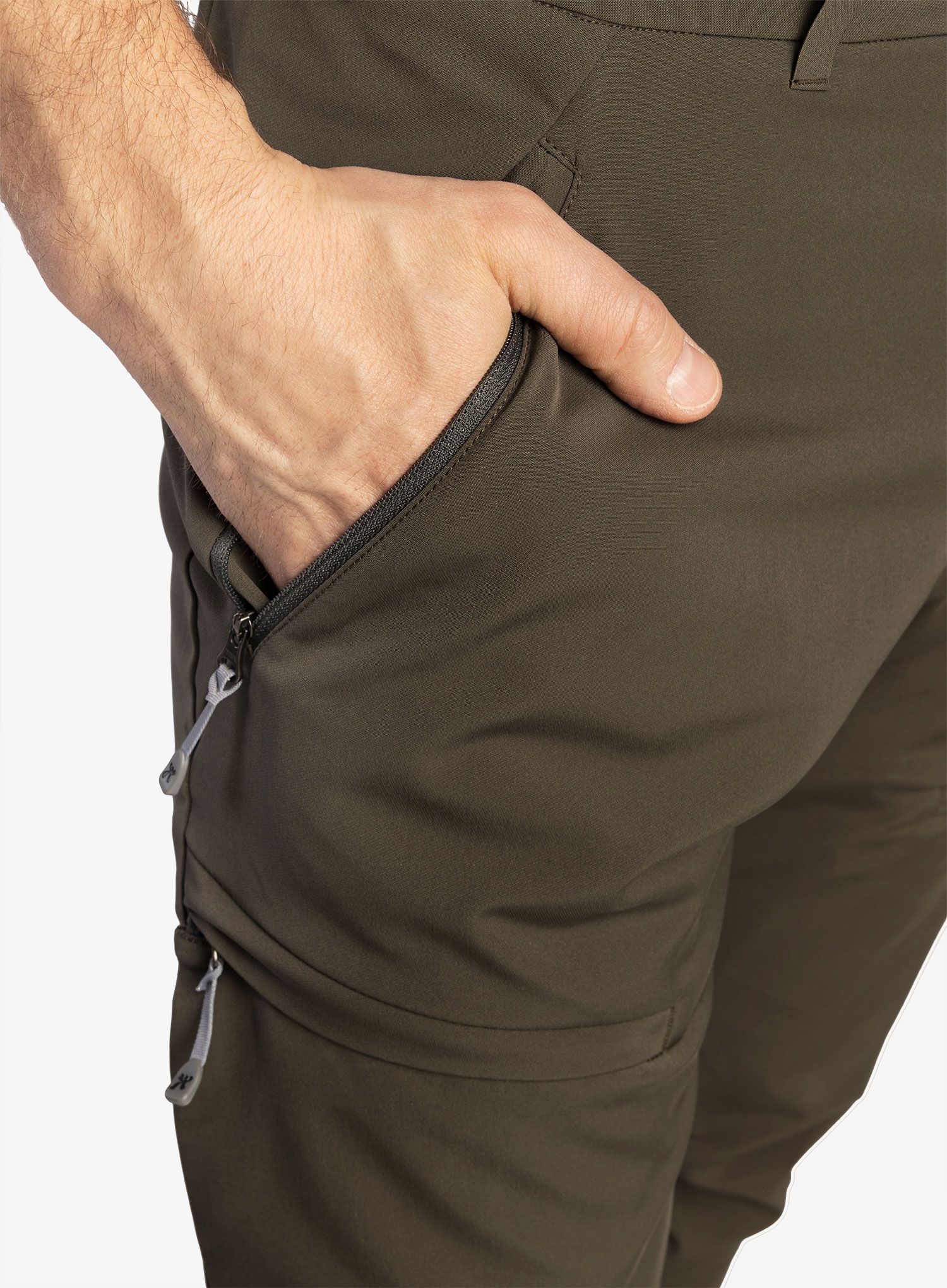 Turistické kalhoty pánské Houdini Motion Top Pants - baremark green
