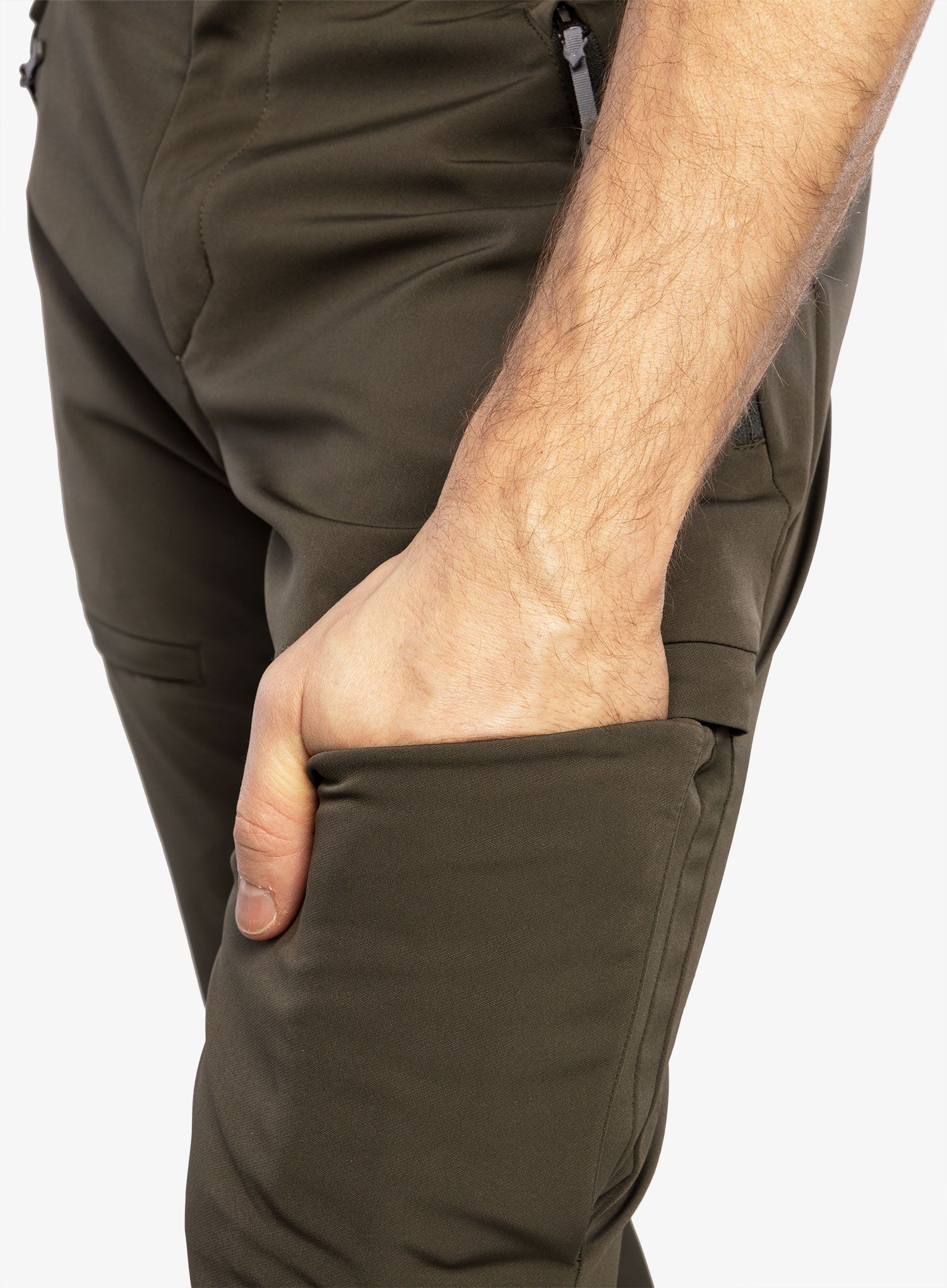 Turistické kalhoty pánské Houdini Motion Top Pants - baremark green