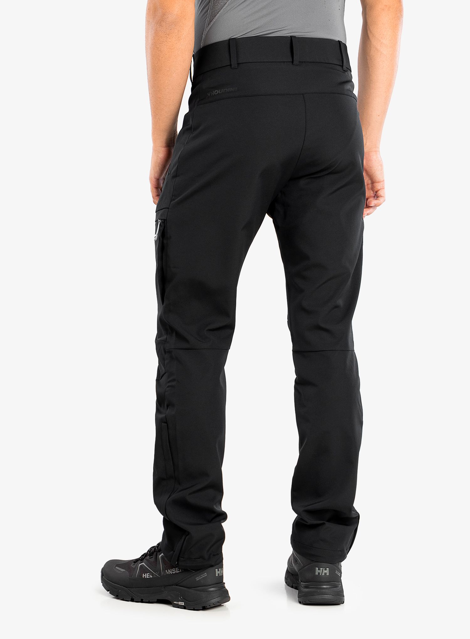 Softshellové kalhoty pánské Houdini Motion Top Pants - true black