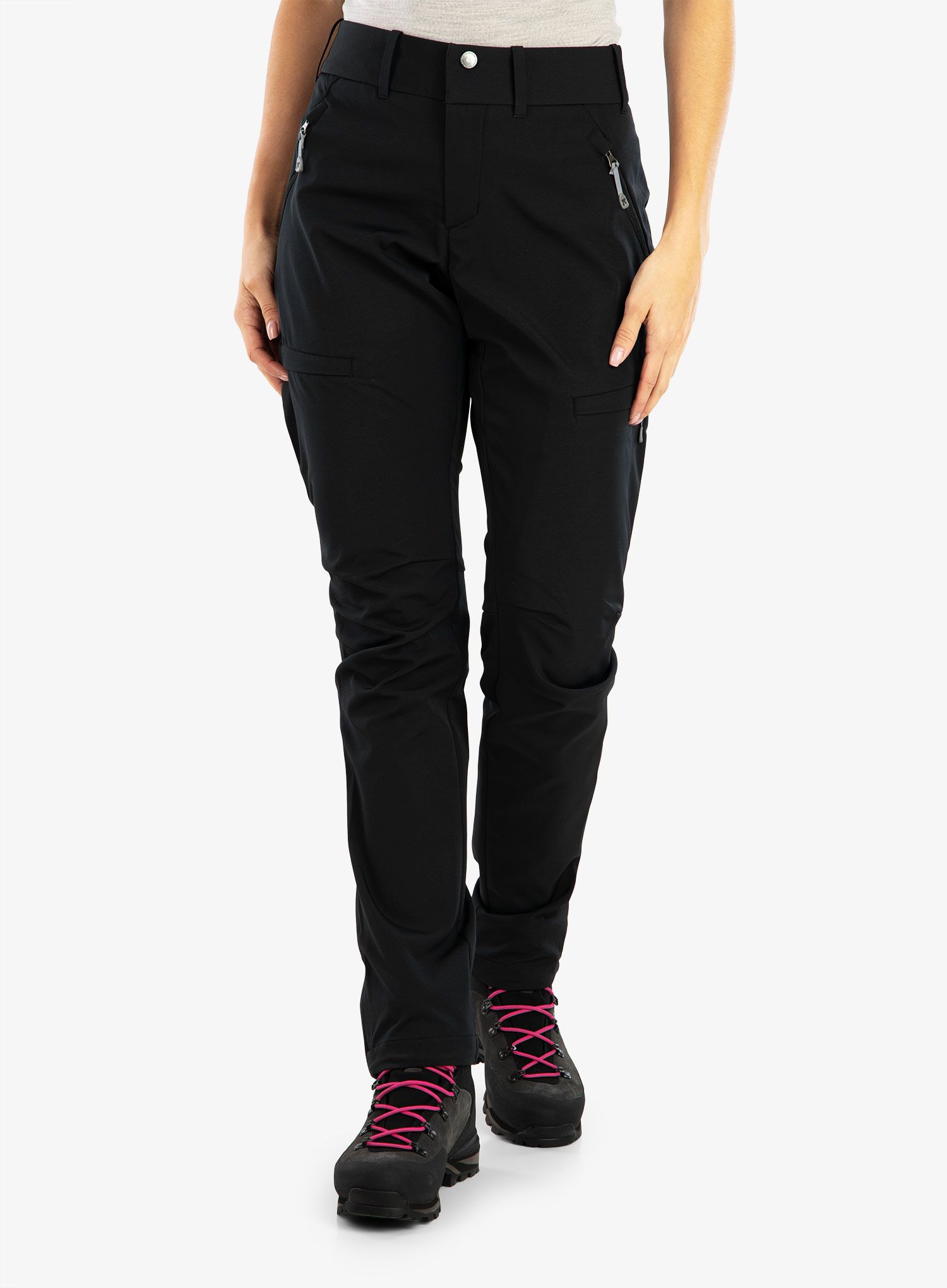 Softshellové kalhoty dámské Houdini Motion Top Pants - true black
