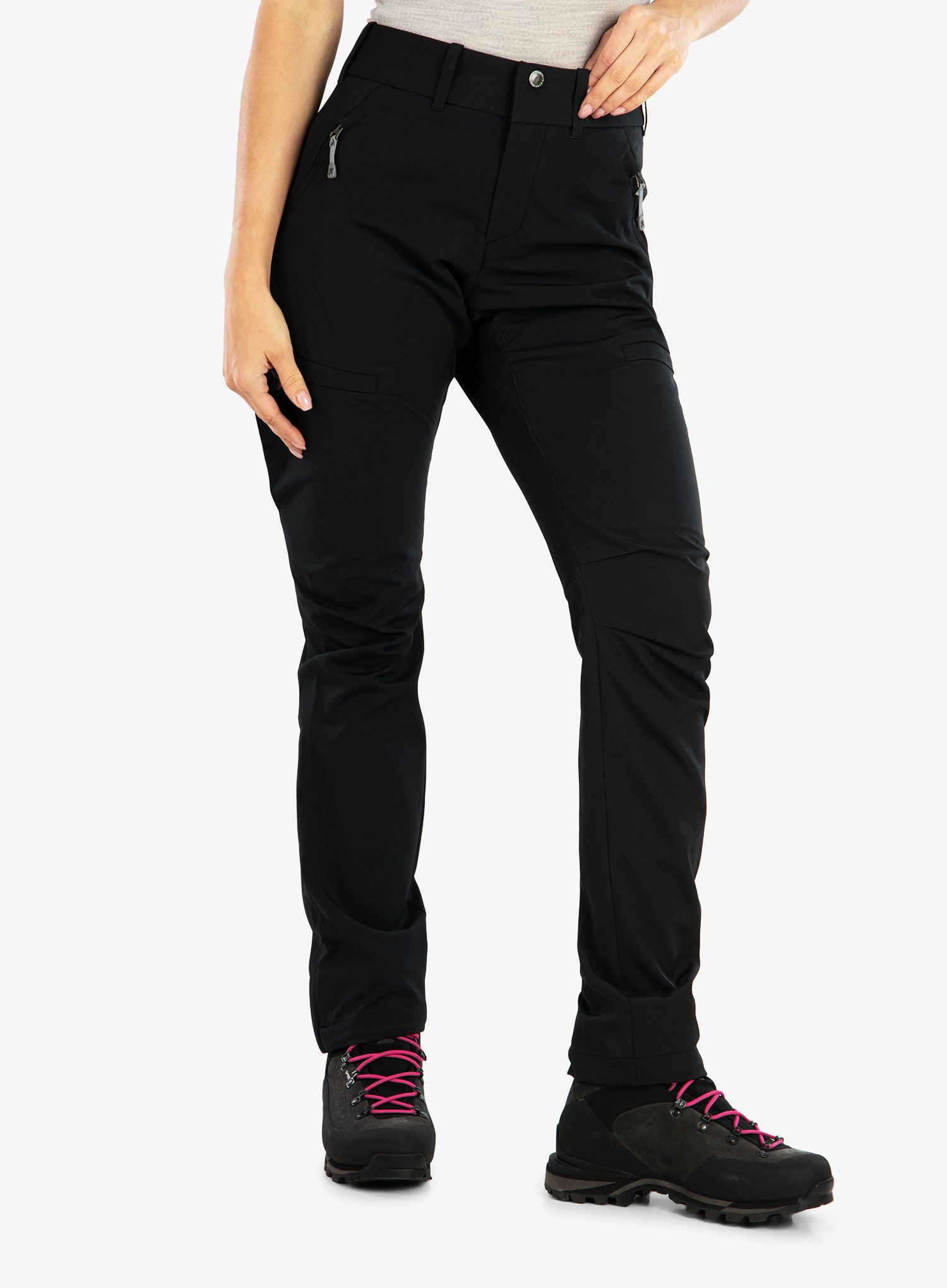 Softshellové kalhoty dámské Houdini Motion Top Pants - true black