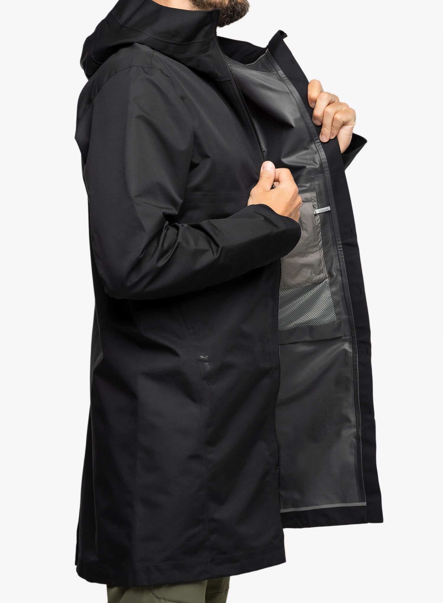 Bunda do deště Houdini One Parka - true black