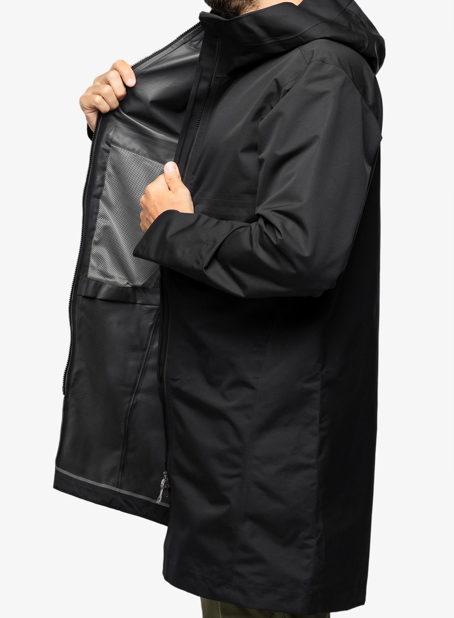 Bunda do deště Houdini One Parka - true black