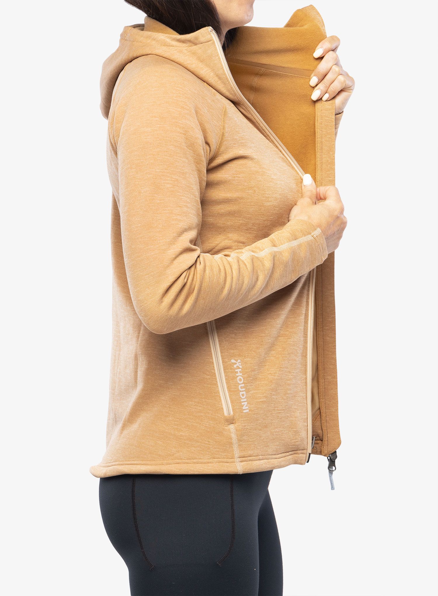 Fleece mikina dámská Houdini Outright Houdi - hazel