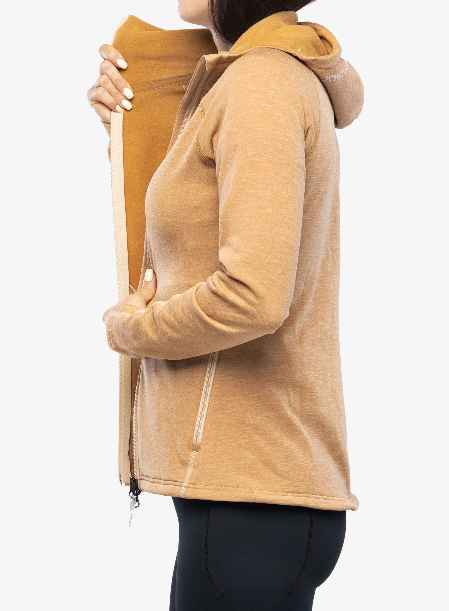 Fleece mikina dámská Houdini Outright Houdi - hazel