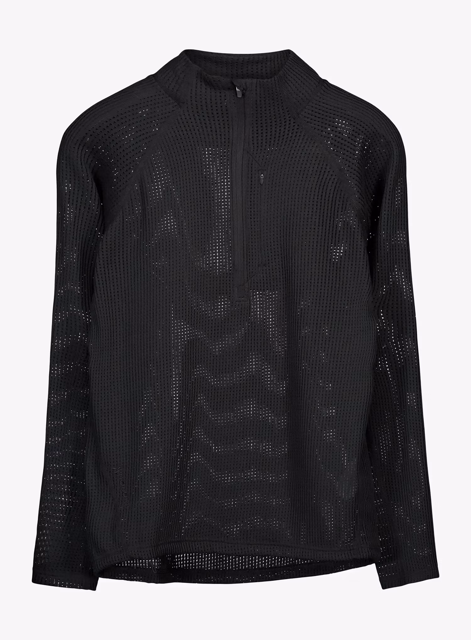 Mikina na běh Houdini Pace Flow Half Zip - true black