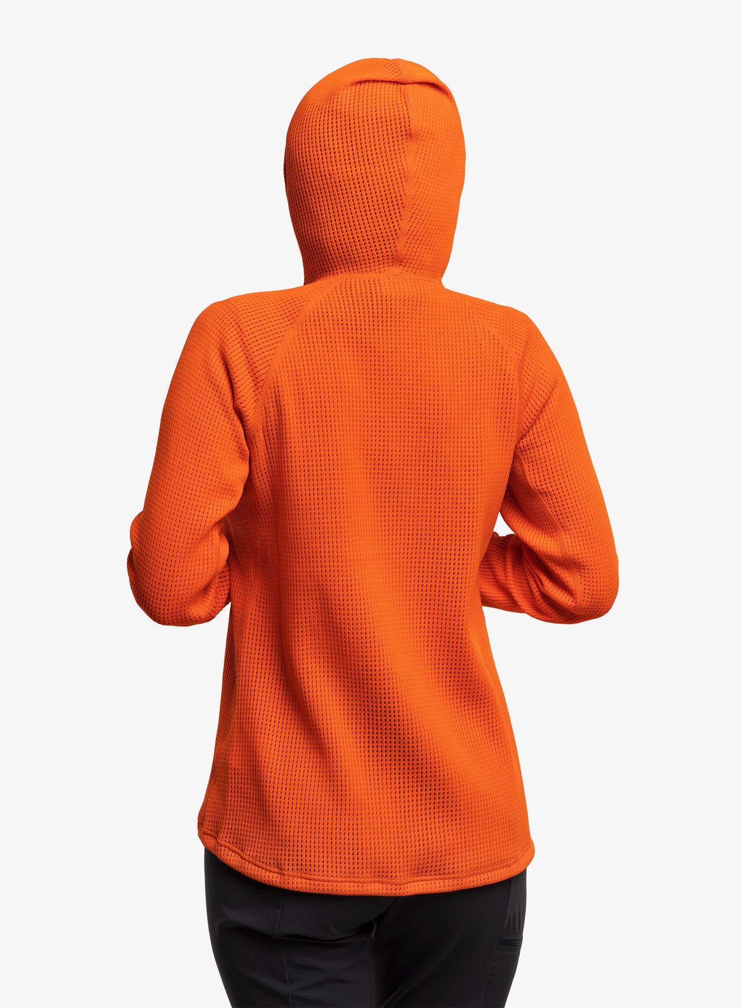 Mikina na běhání dámská Houdini Pace Flow Houdi - sunset orange