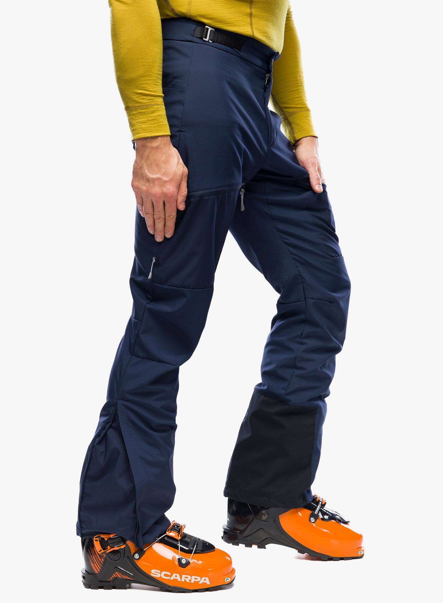 Softshell kalhoty Houdini Pace Pants - deep sea blue