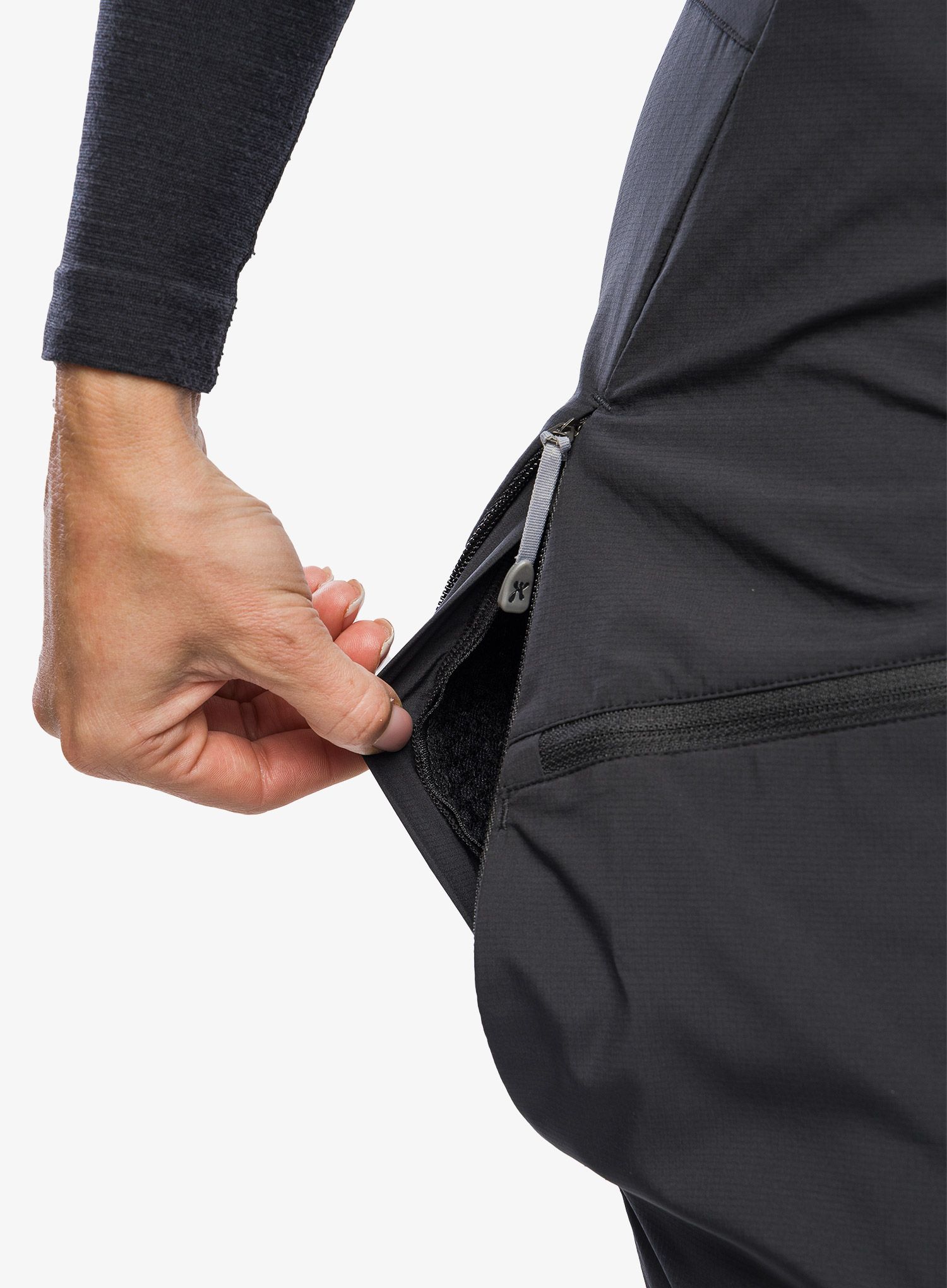 Softshell kalhoty Houdini Pace Pants - true black