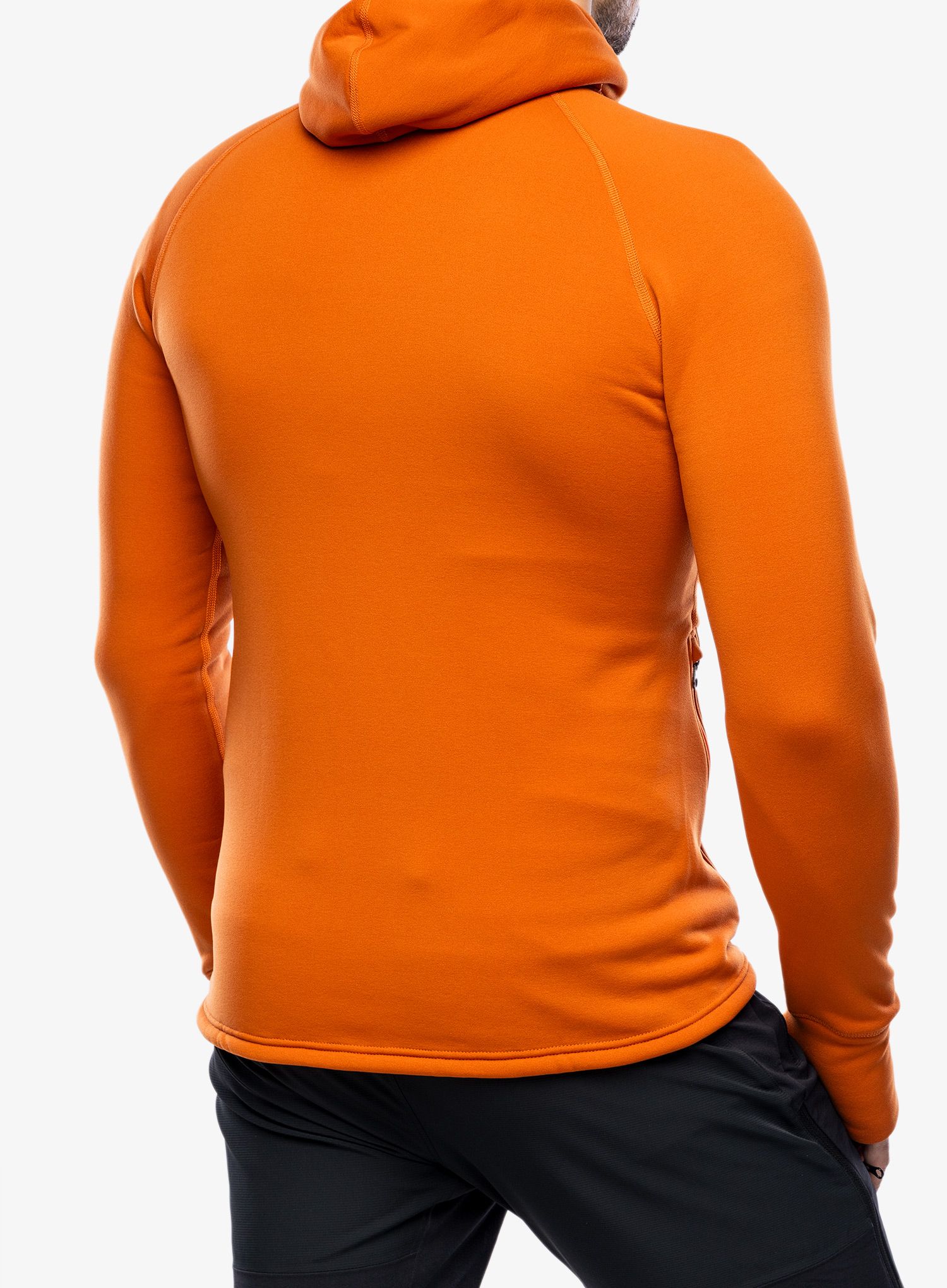 Outdoorova mikina Houdini Power Houdi - burned orange