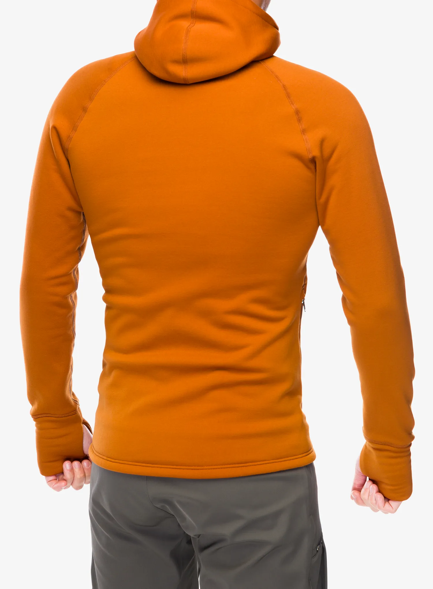 Fleece mikina s kapucí Houdini Power Houdi - cinnamon brown