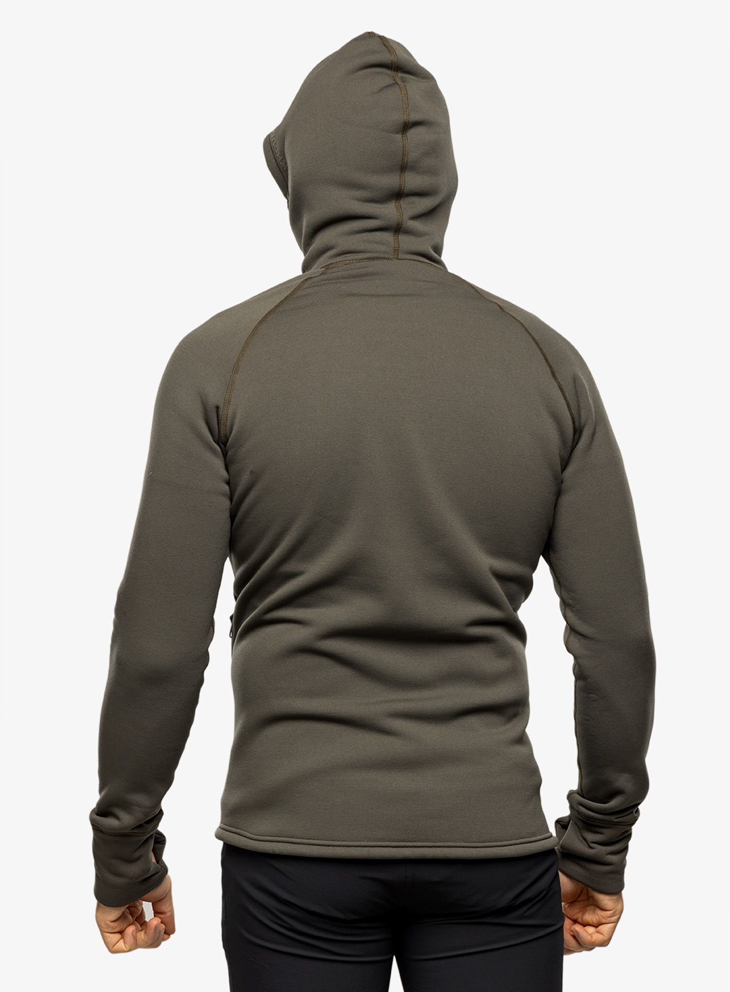 Fleece mikina s kapucí Houdini Power Houdi - green