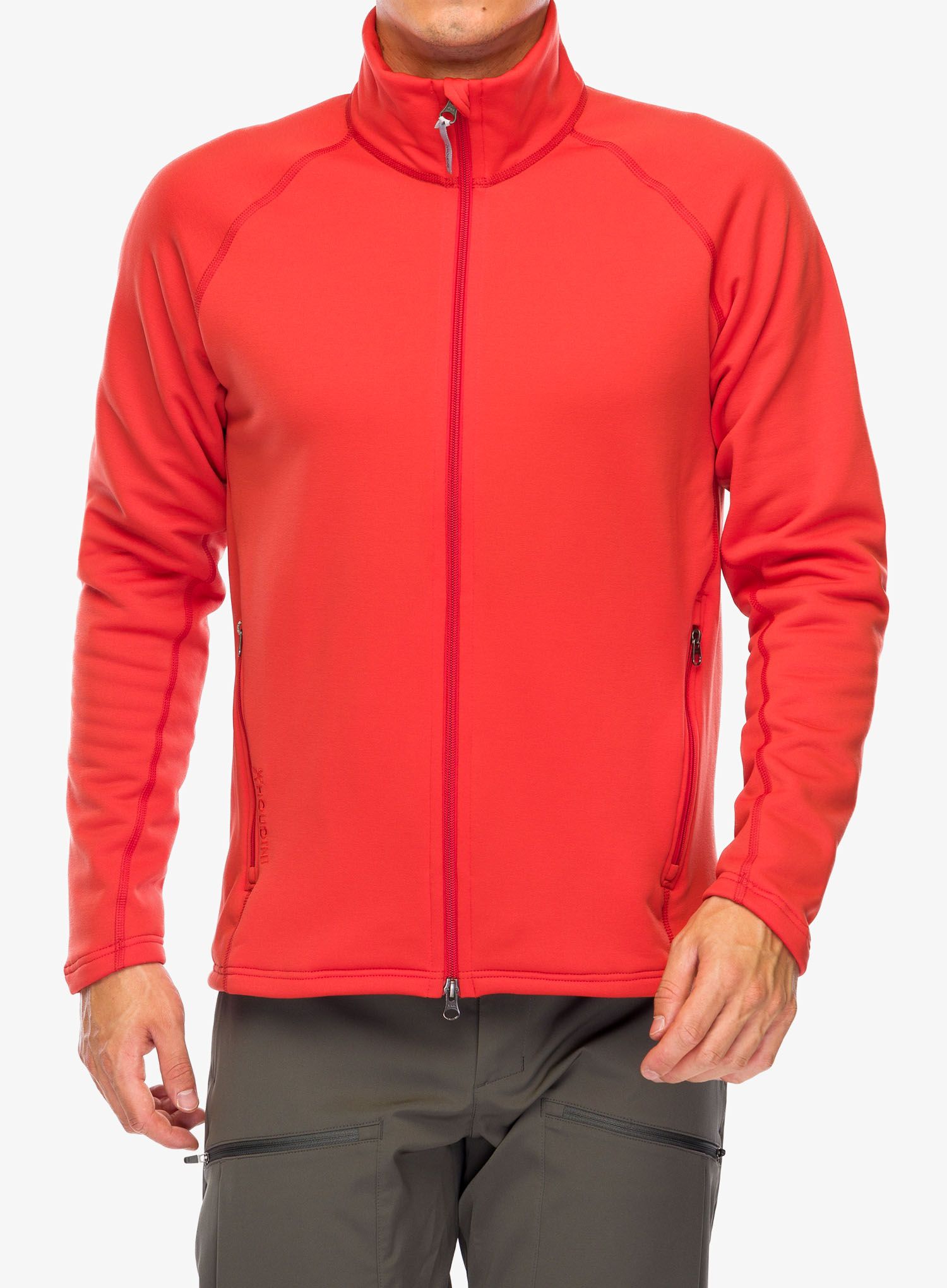 Fleecová bunda Houdini Power Up Jacket - more than red