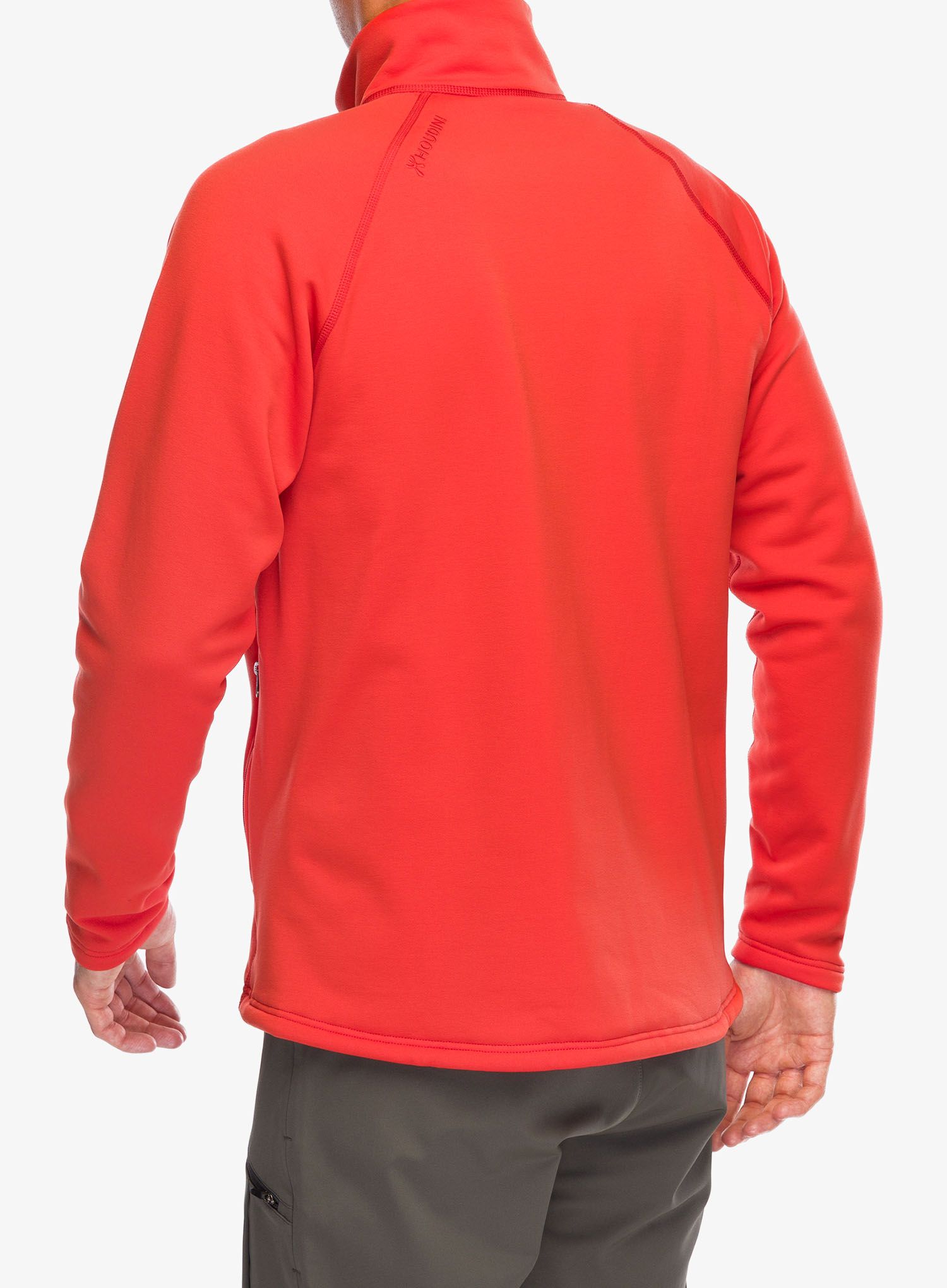 Fleecová bunda Houdini Power Up Jacket - more than red