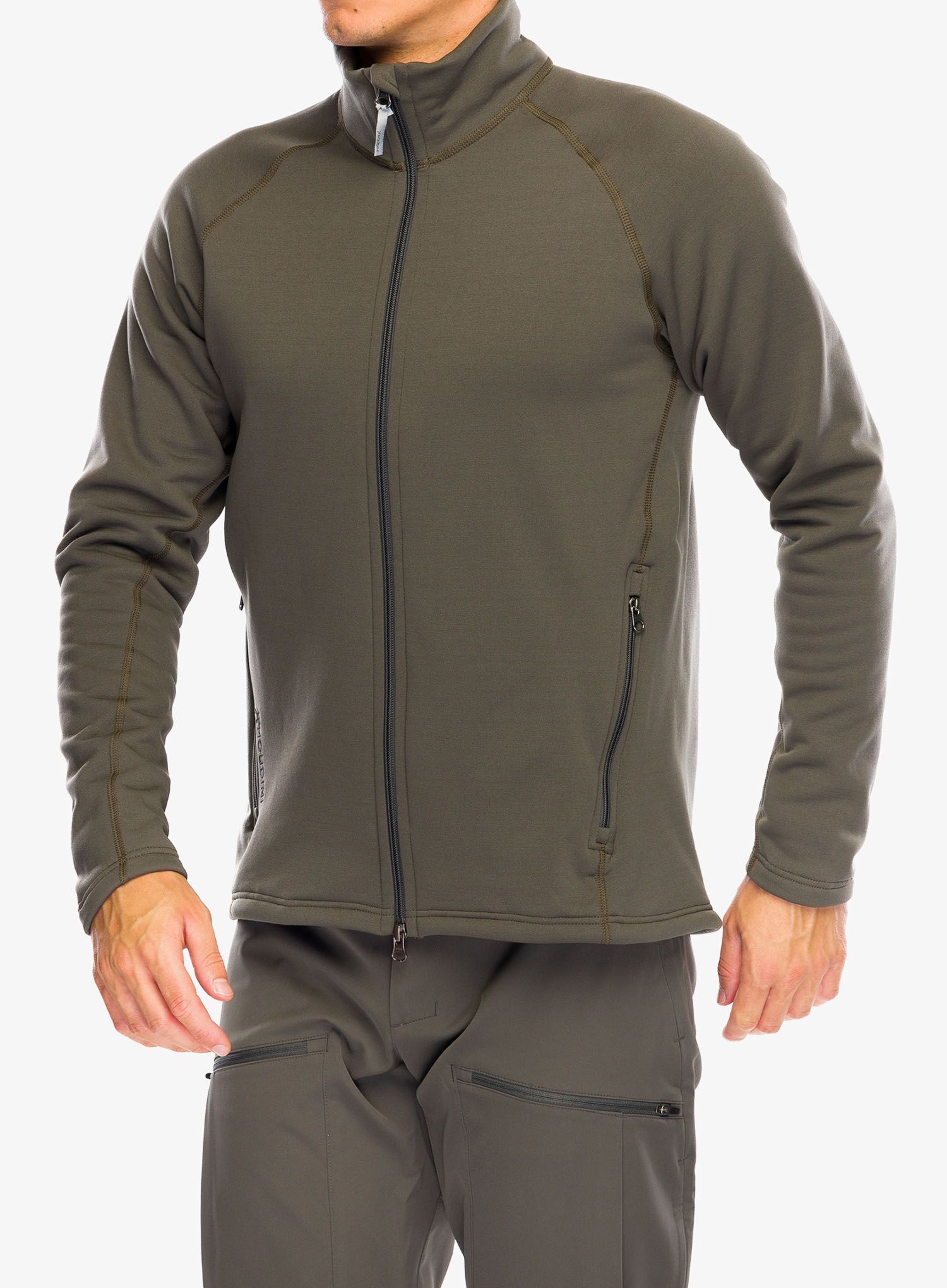 Fleecová bunda Houdini Power Up Jacket - baremark green