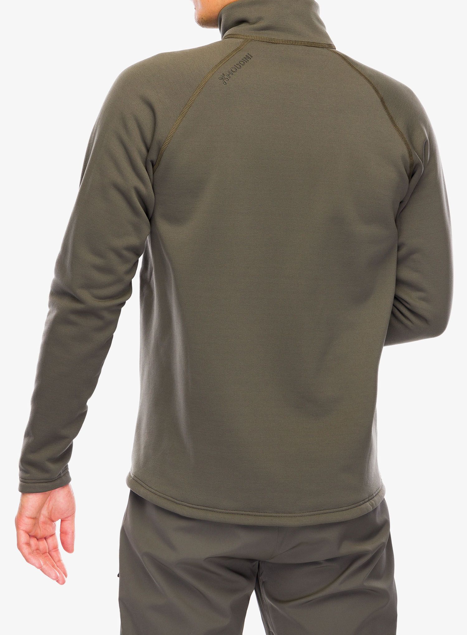 Fleecová bunda Houdini Power Up Jacket - baremark green