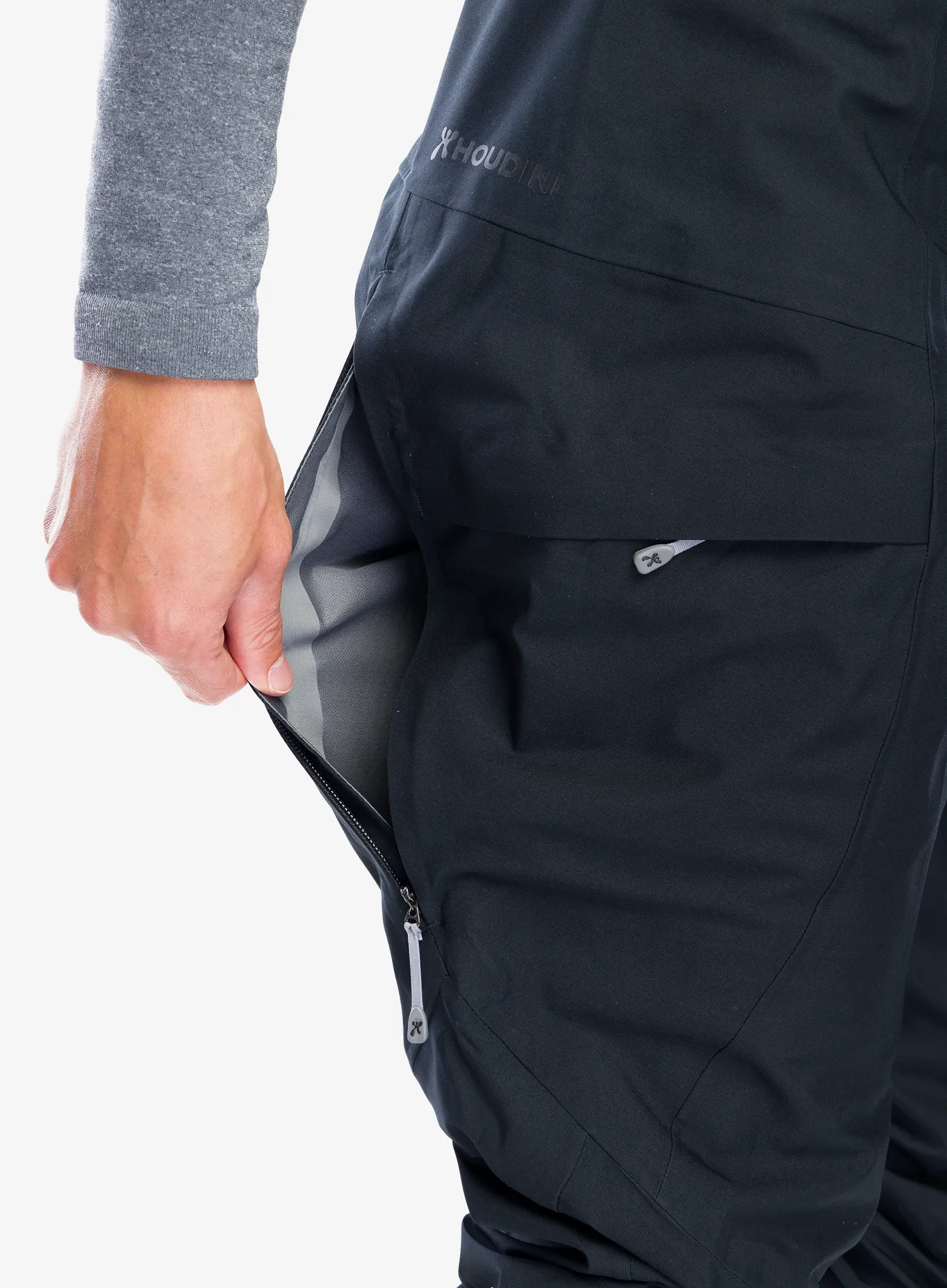 Membránové kalhoty Houdini Ride Pants - true black