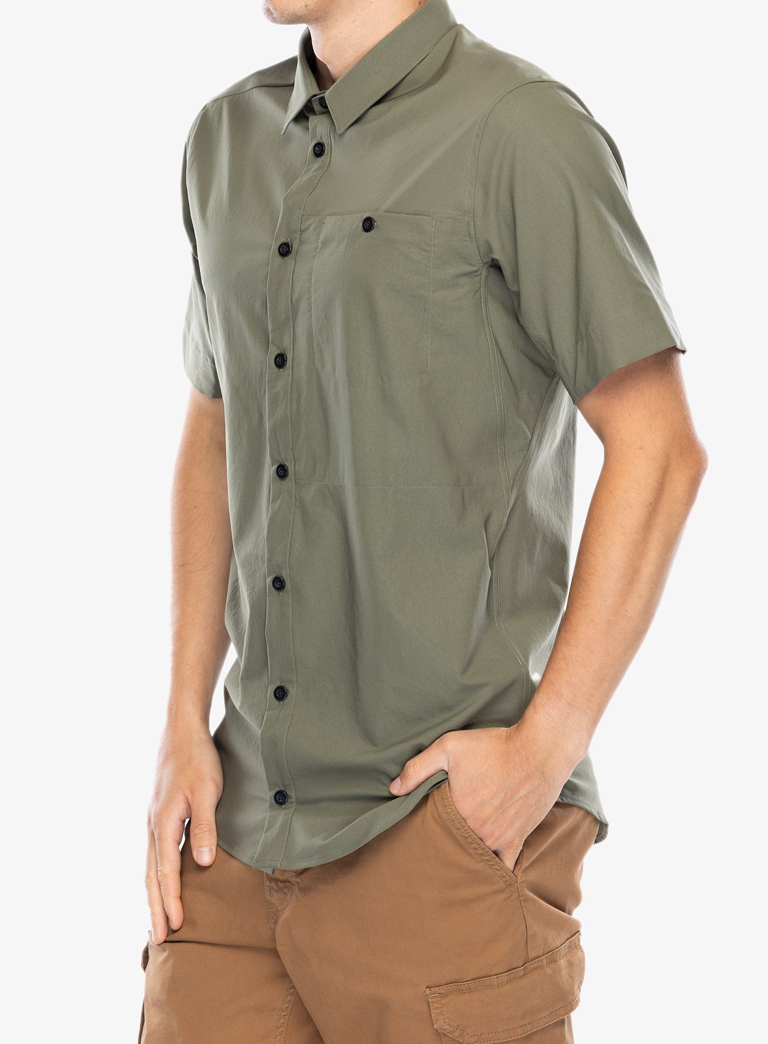 Turistická košile Houdini Shortsleeve Shirt - sage green